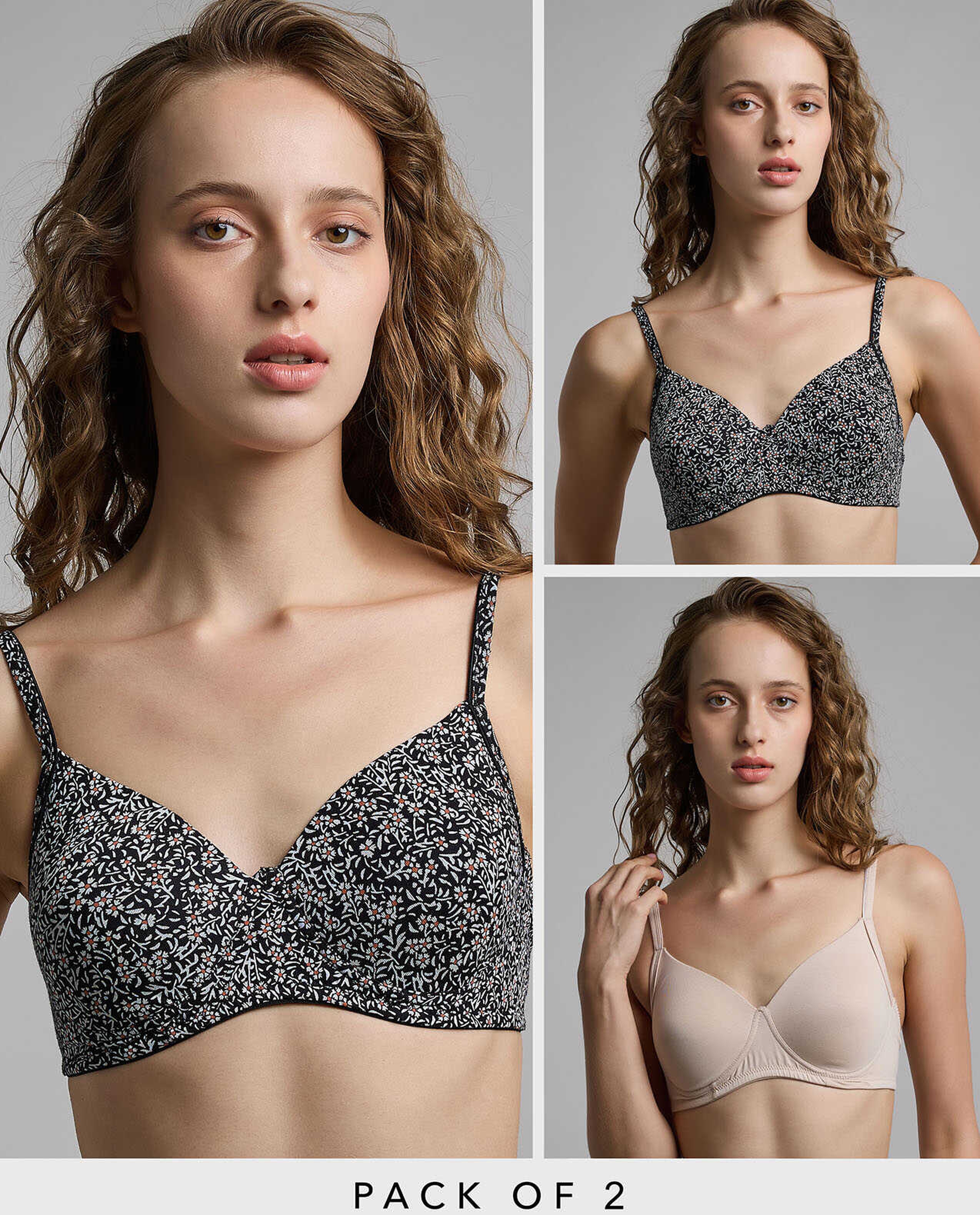 2 Pack Wireless Bras