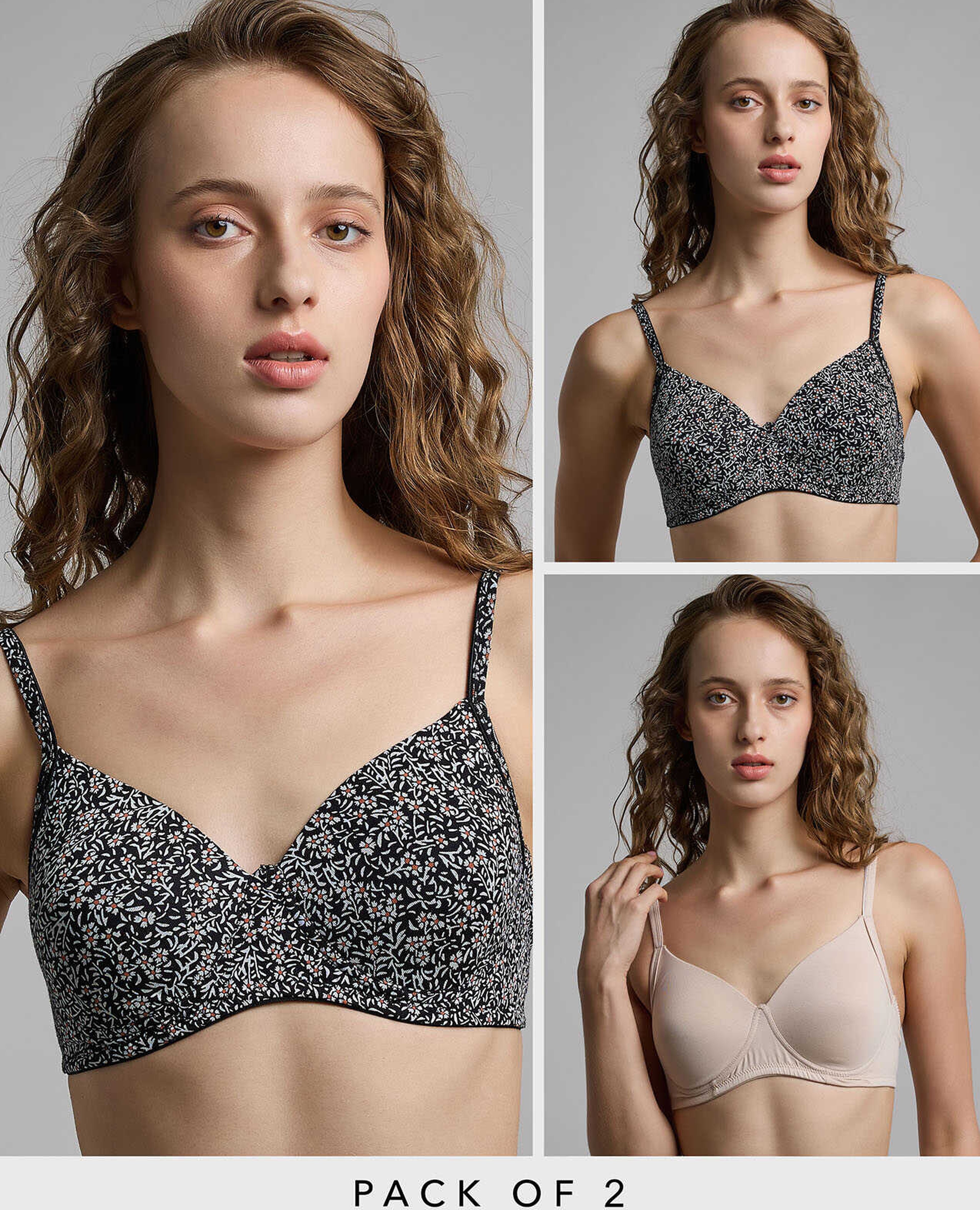 2 Pack Wireless Bras