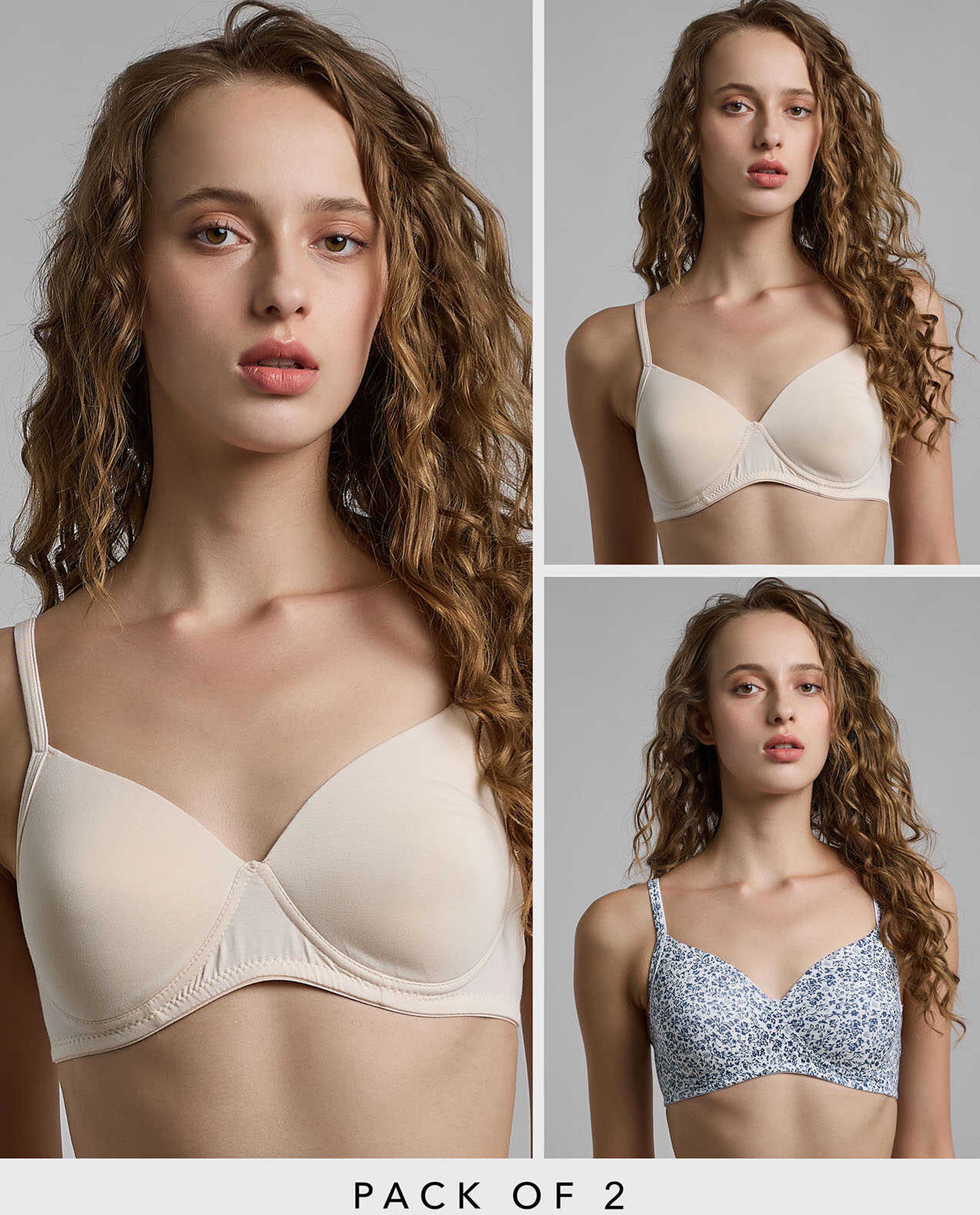 2 Pack Wireless Bras