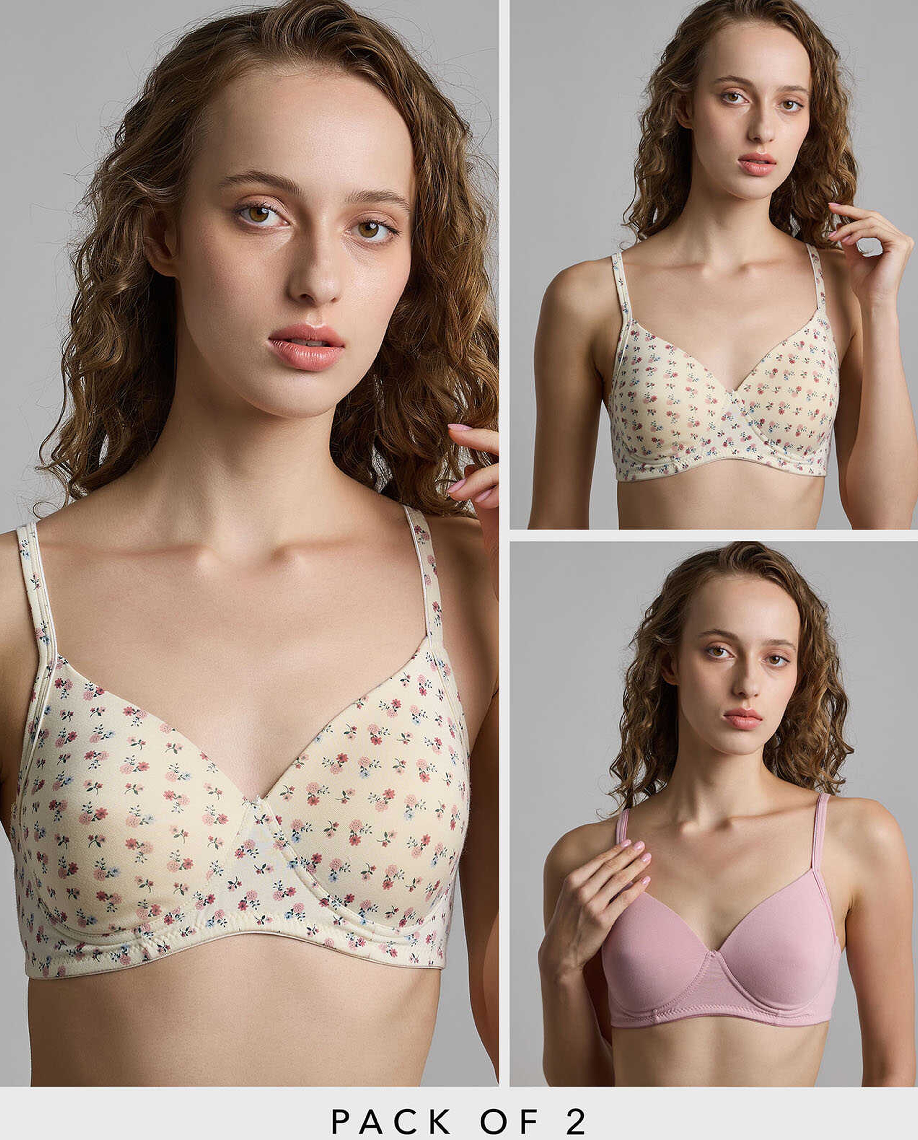 2 Pack Wireless Bras