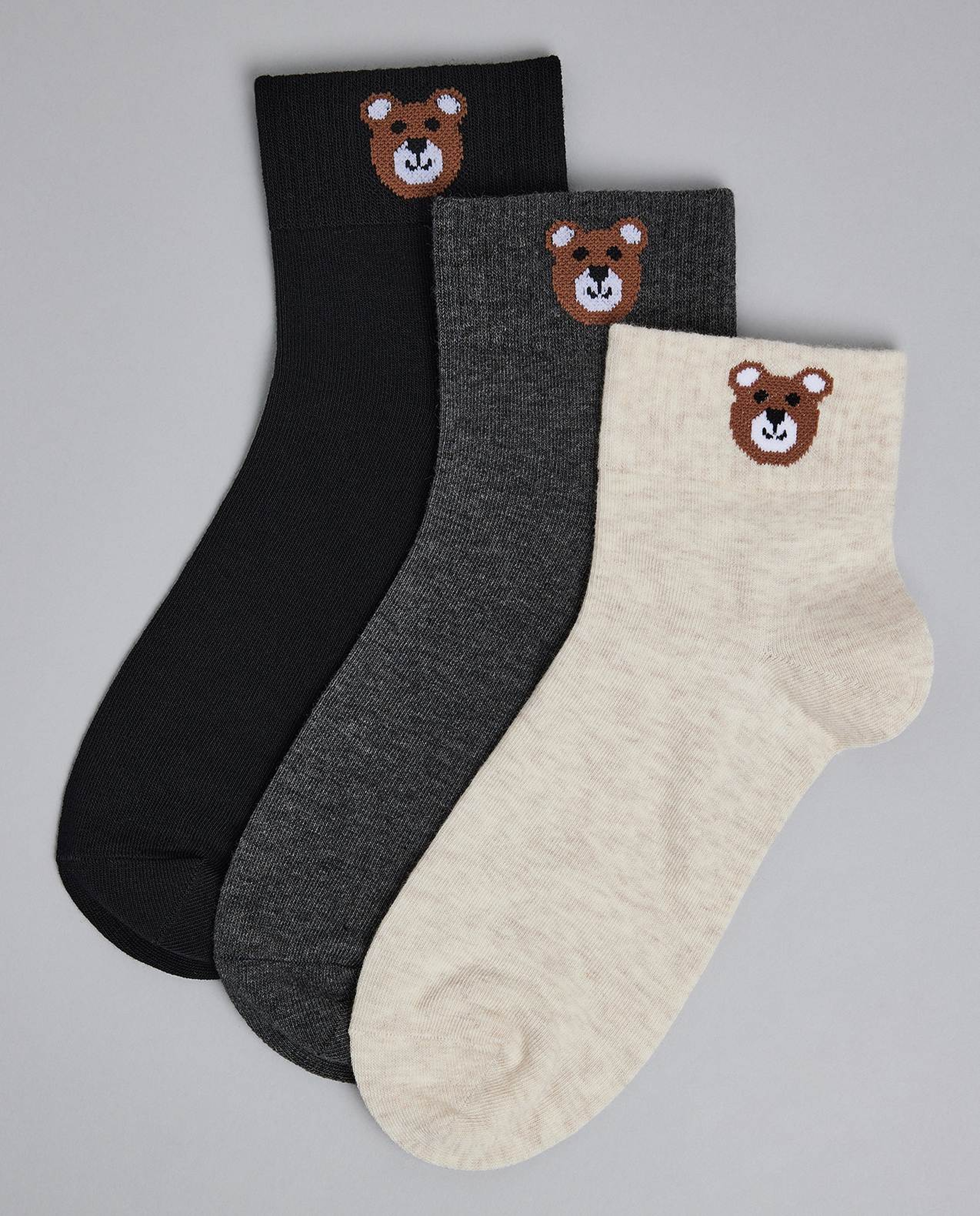 3 Pack Ankle Socks