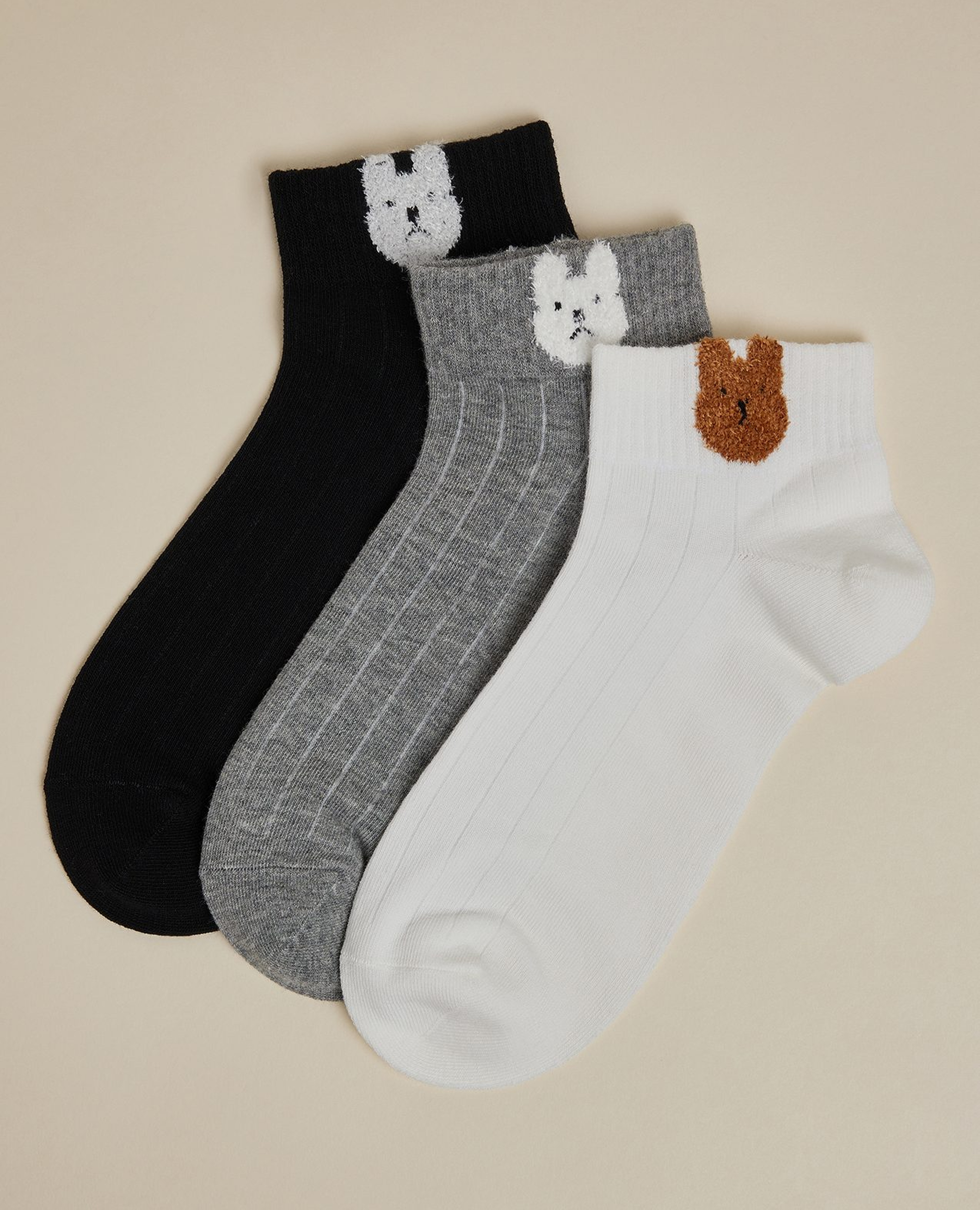 3 Pack Ankle Socks