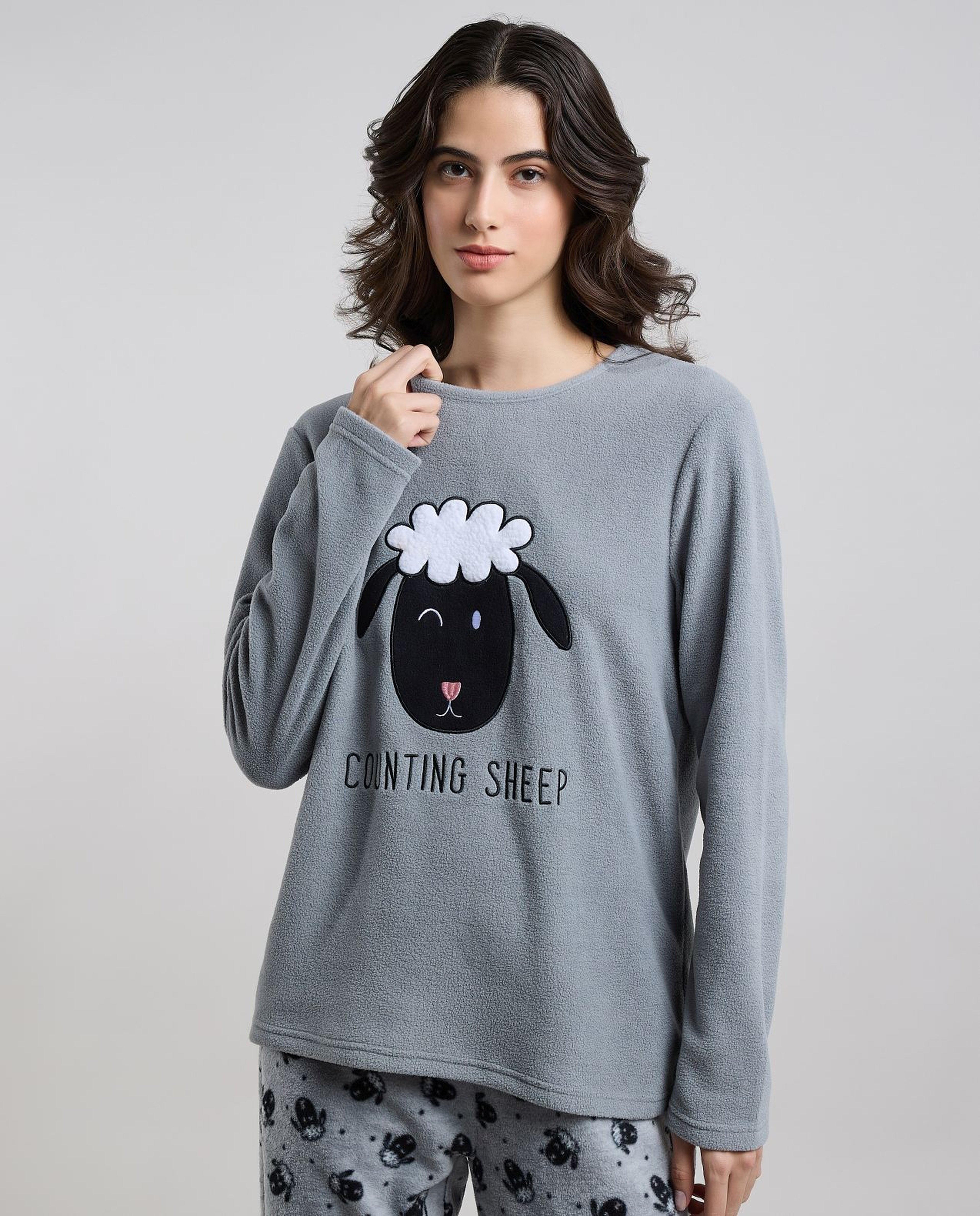 Appliqued Pyjama Set