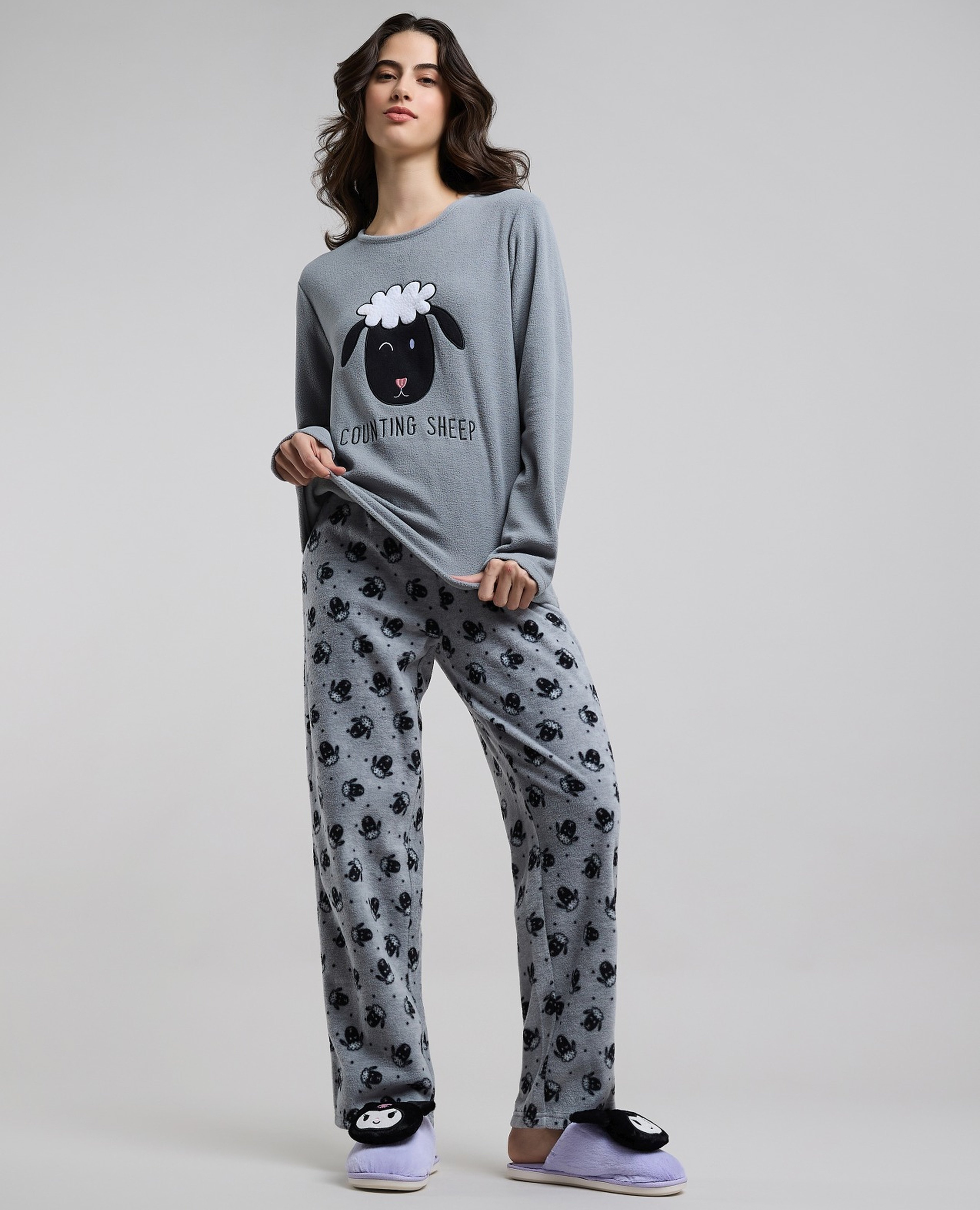 Appliqued Pyjama Set