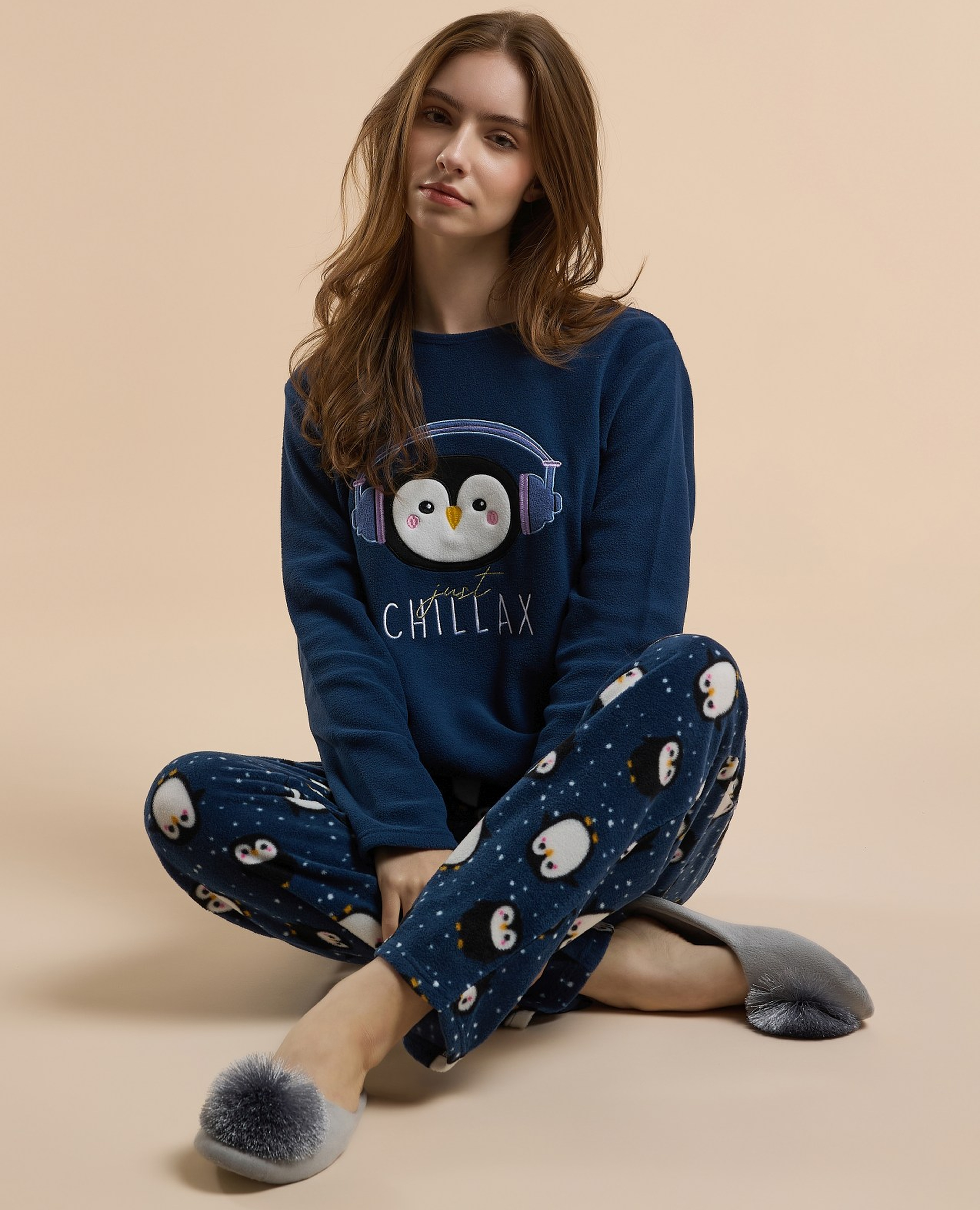 Appliqued Pyjama Set