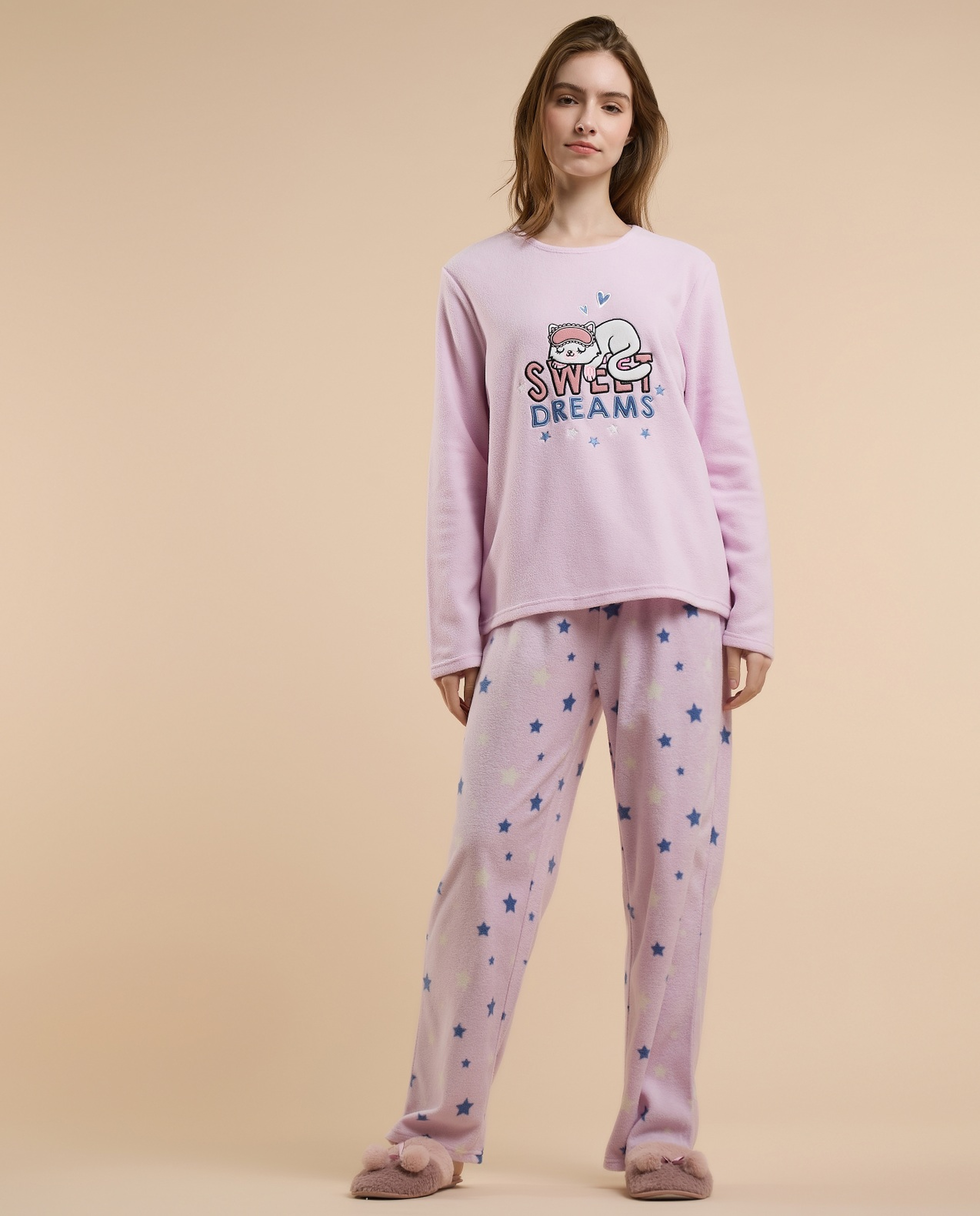 Appliqued Pyjama Set