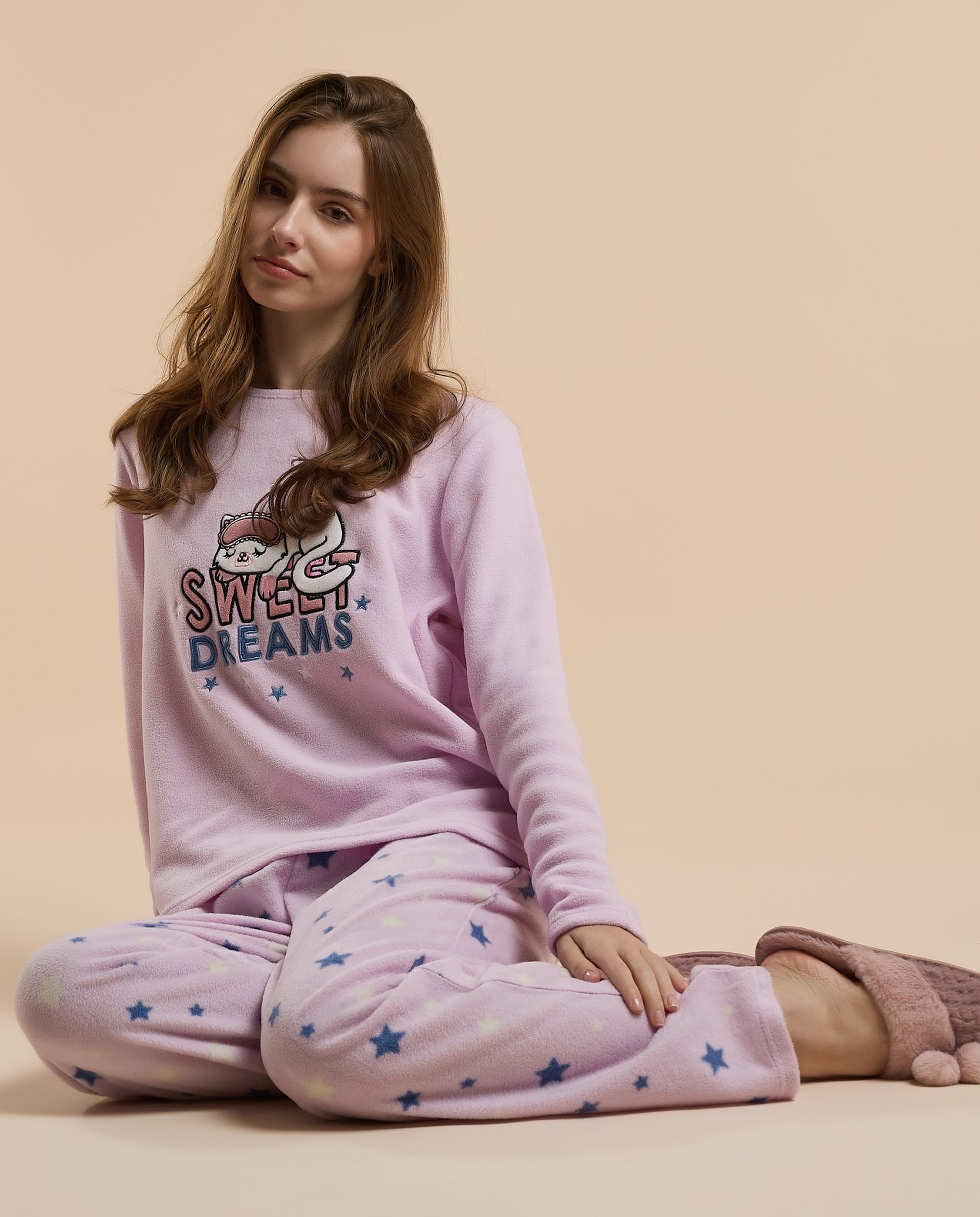 Appliqued Pyjama Set