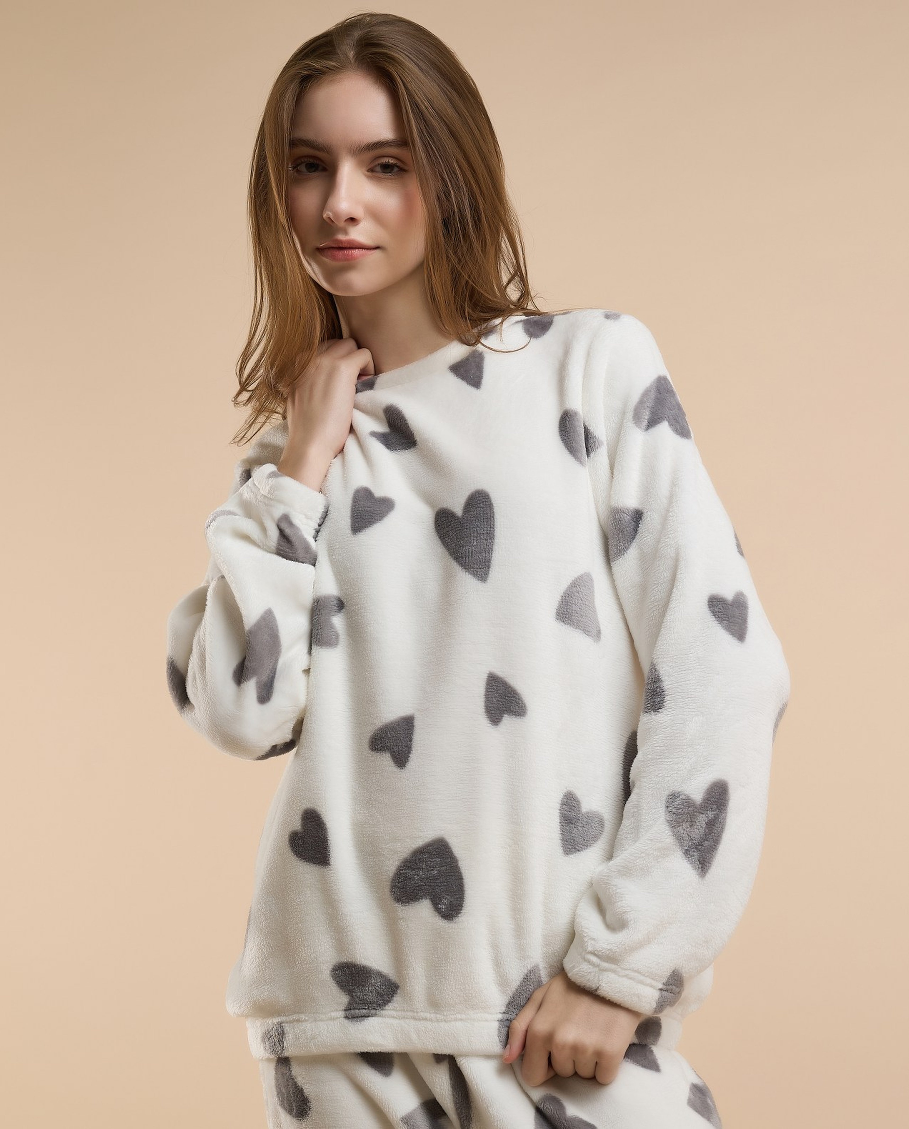 Patterned Pyjama Set