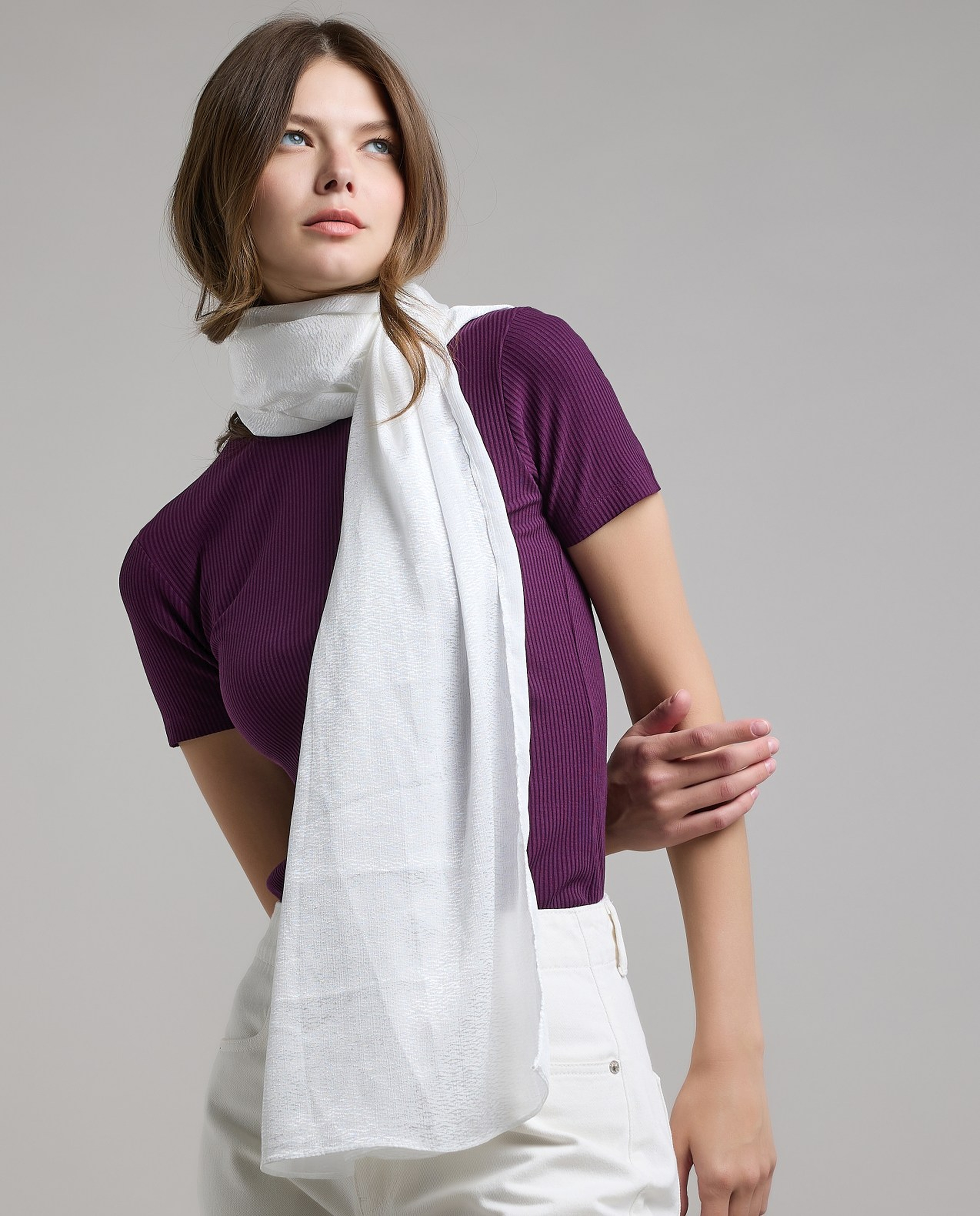 Self Patterned Scarf