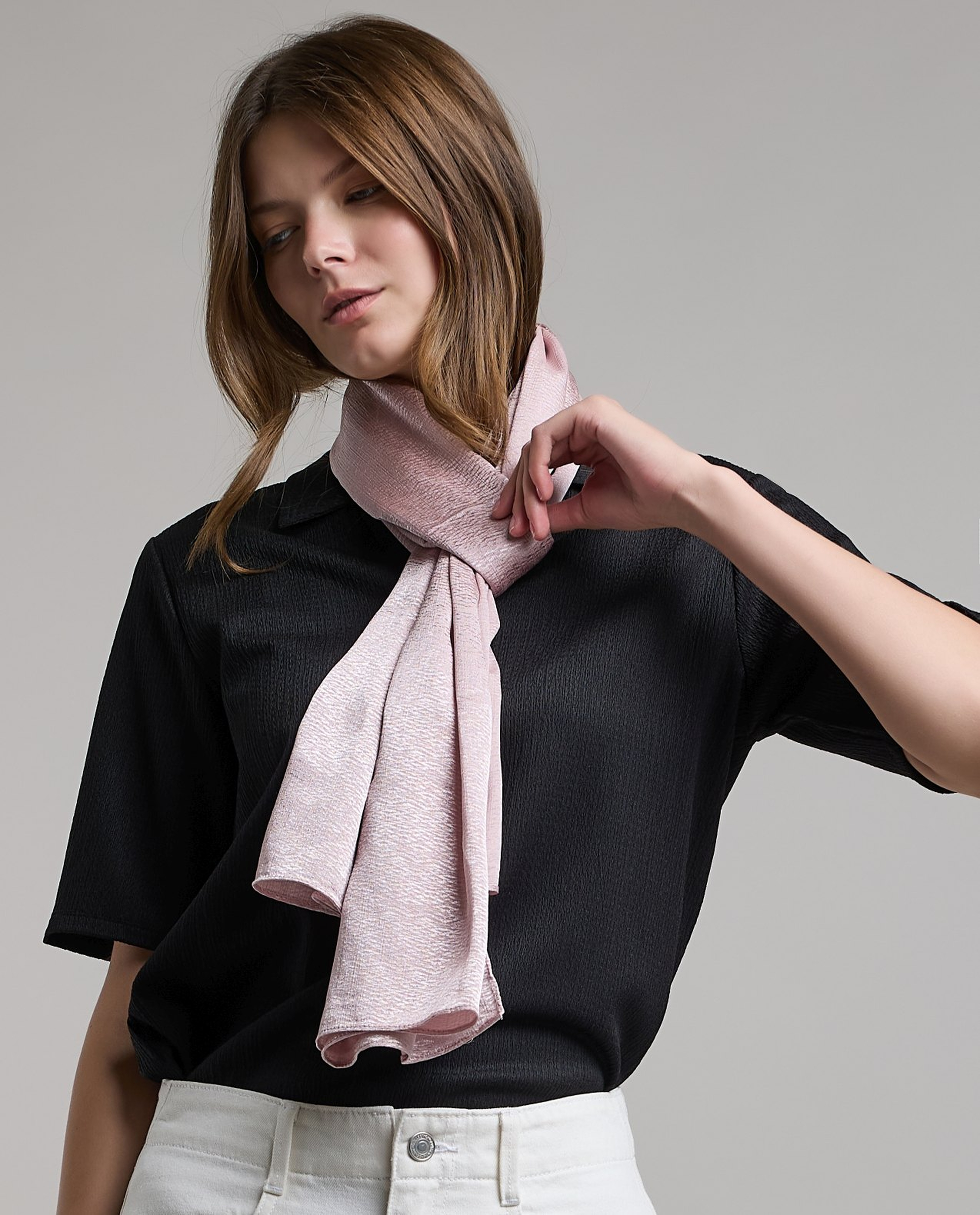 Self Patterned Scarf