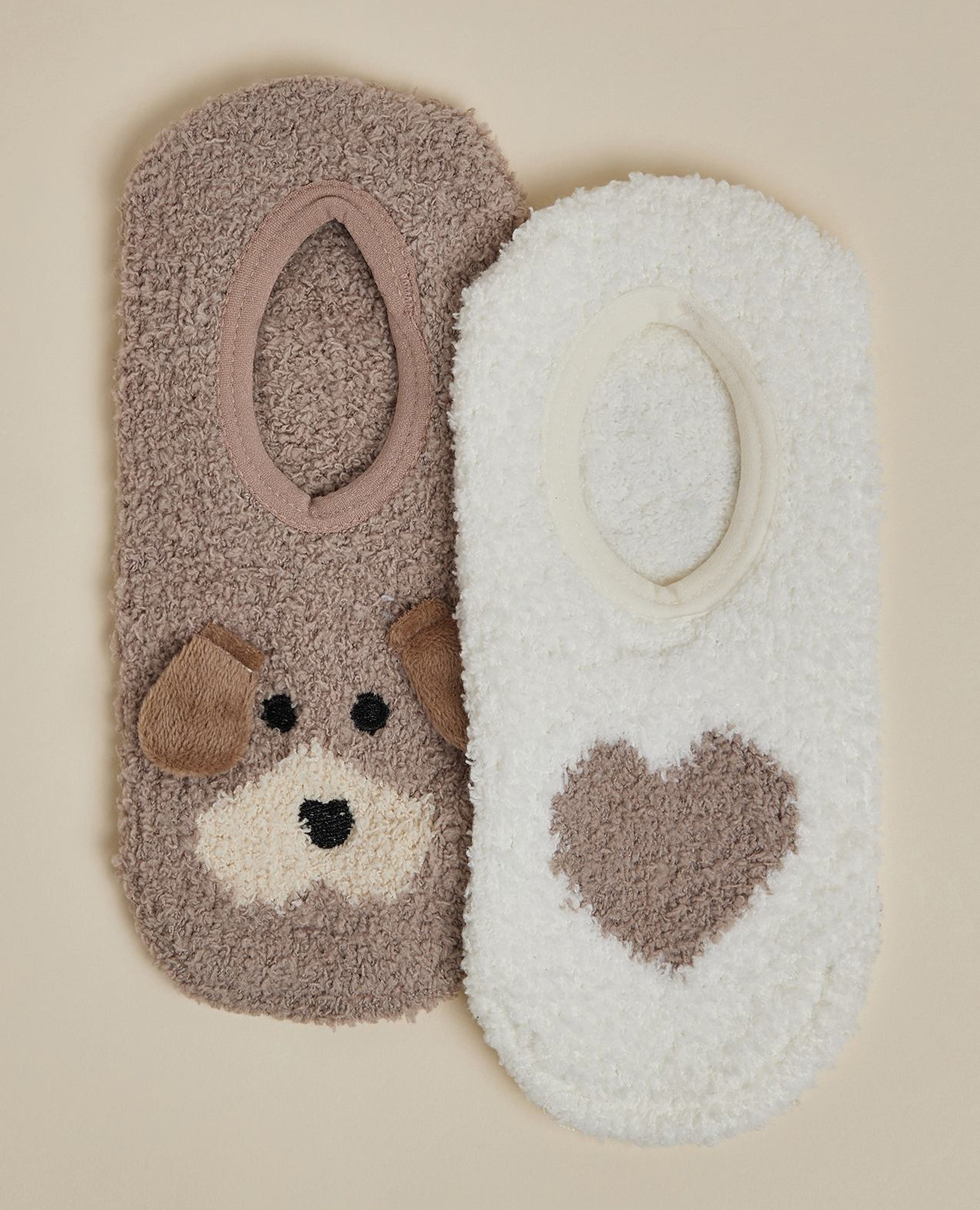 2 Pack Sherpa Slipper Socks