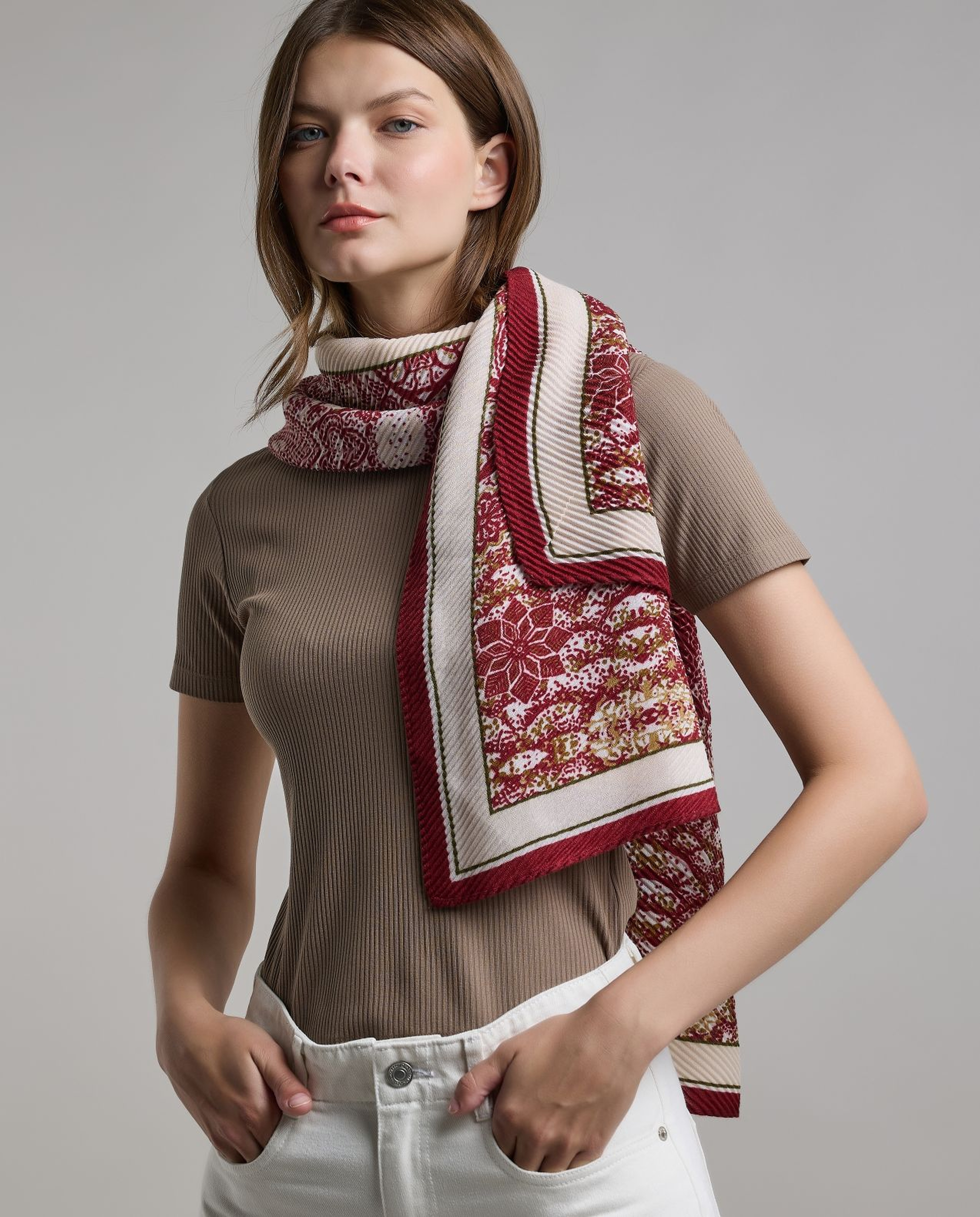 Patterned Scarf