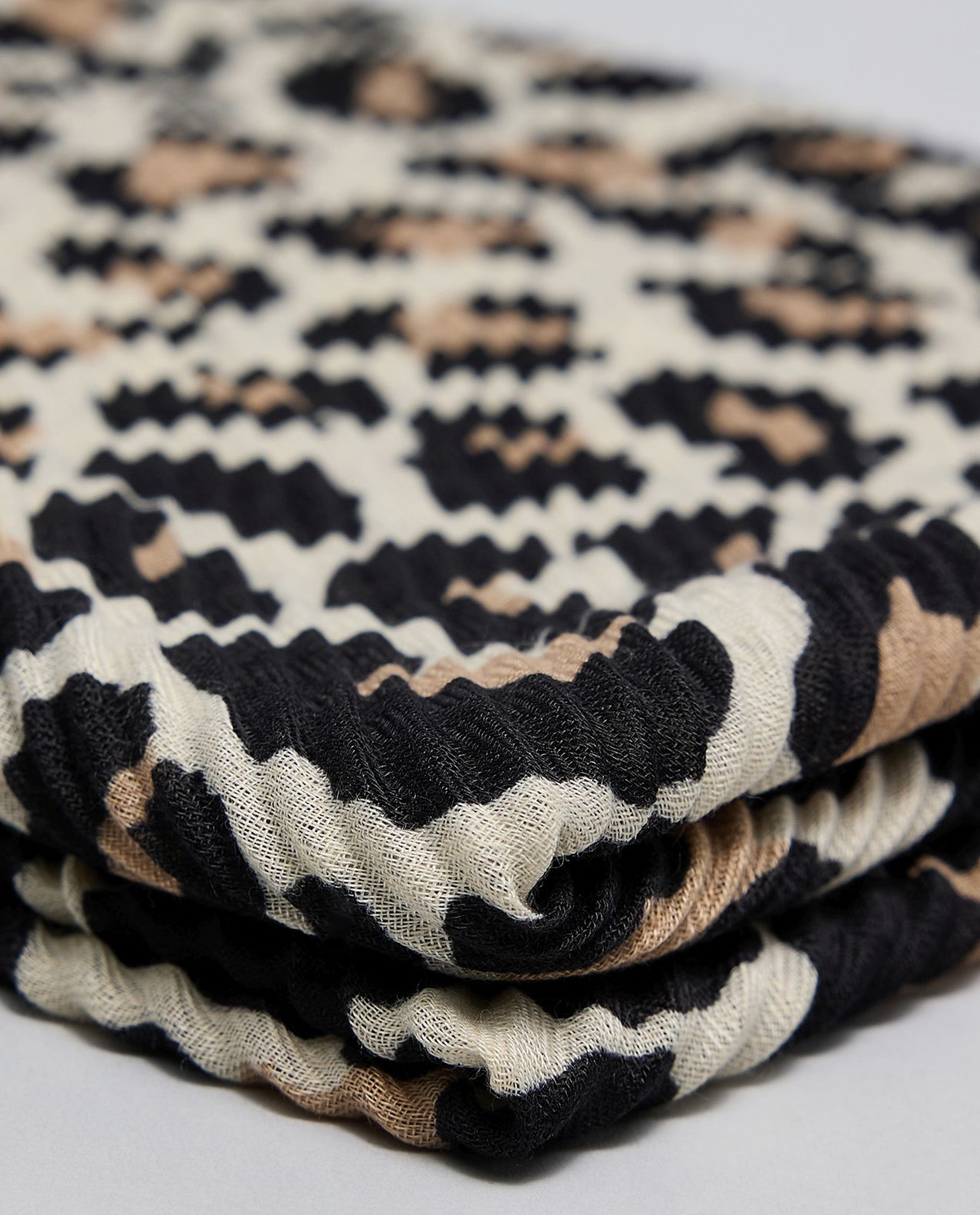 Animal Patterned Scarf