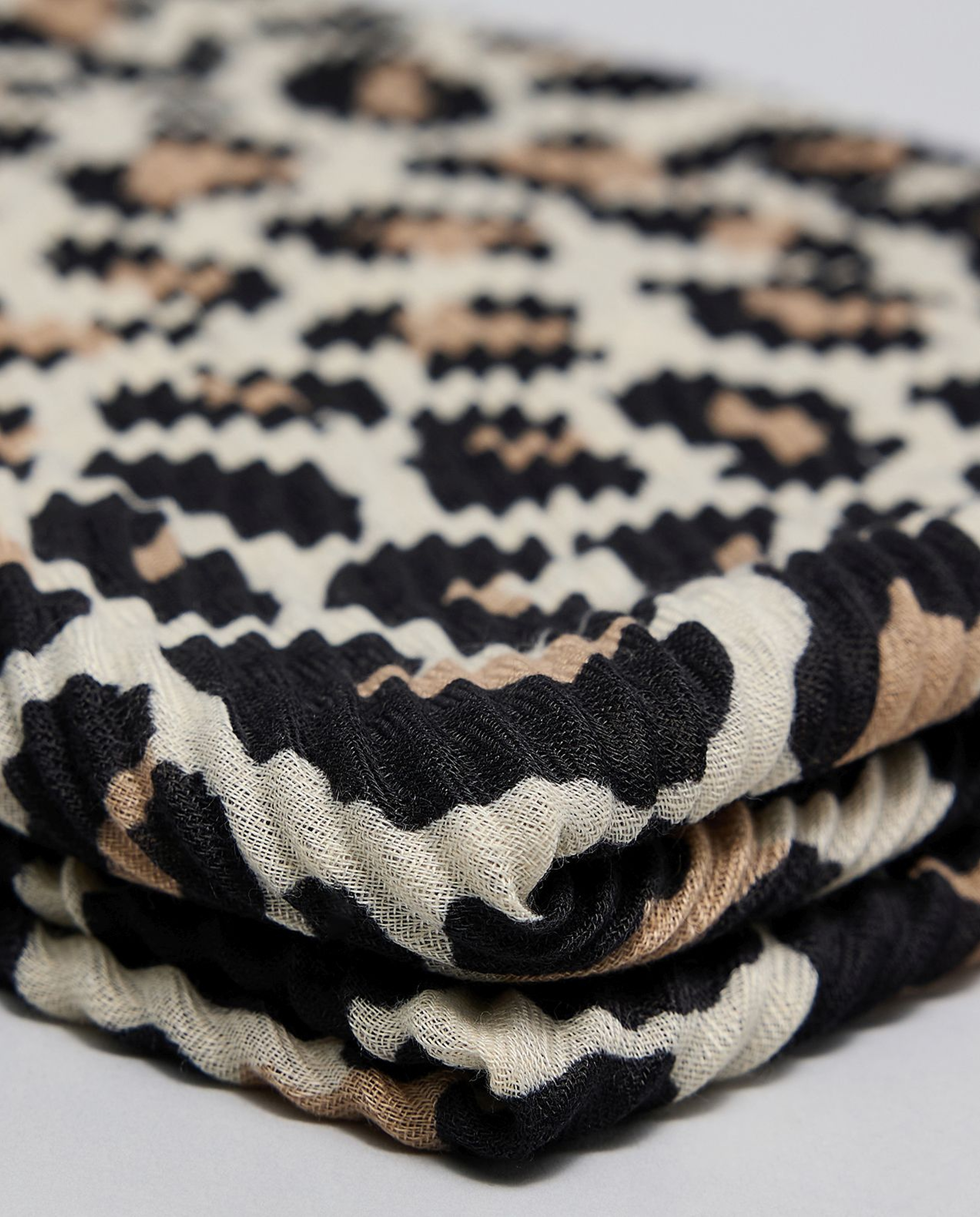 Animal Patterned Scarf