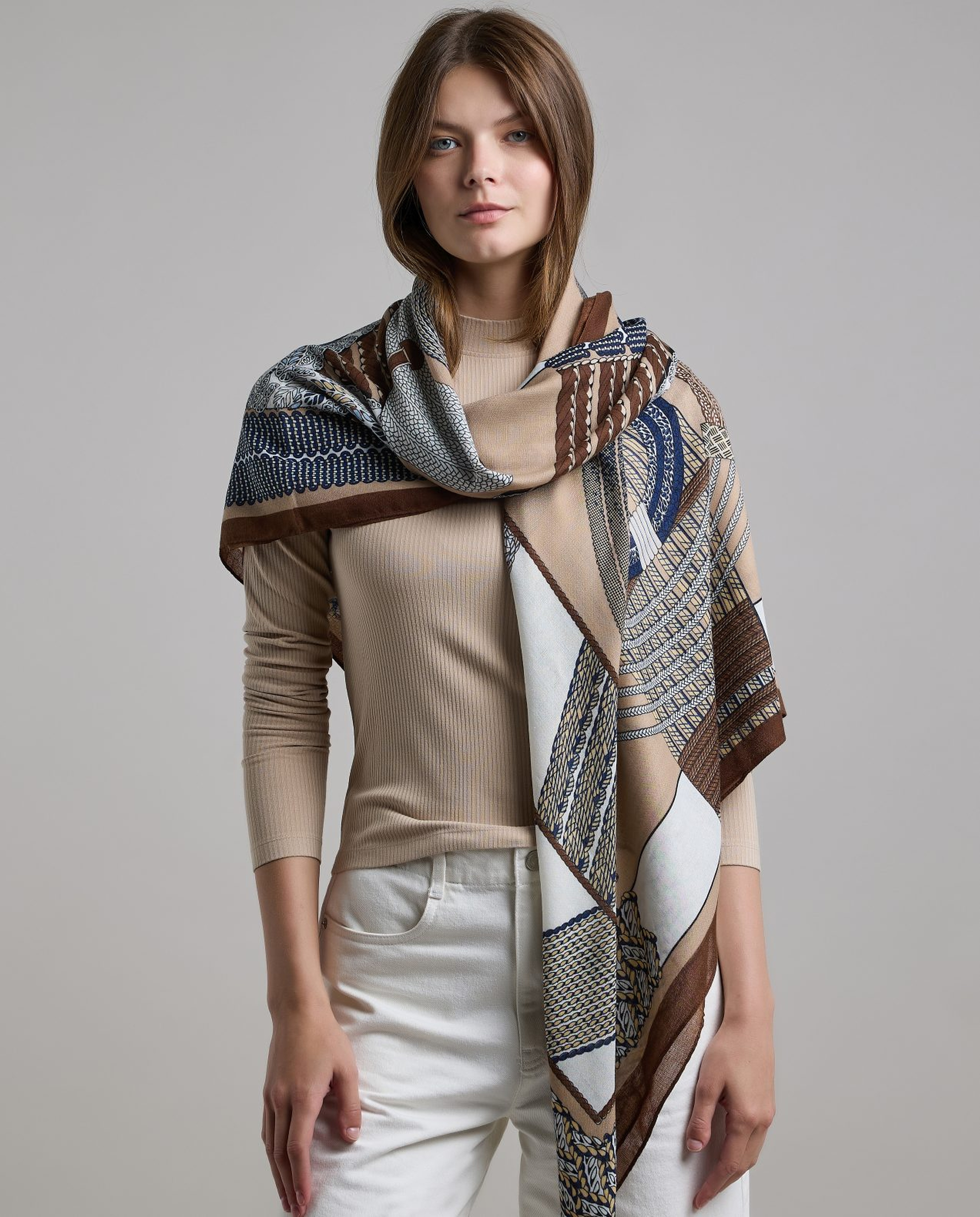 Patterned Scarf