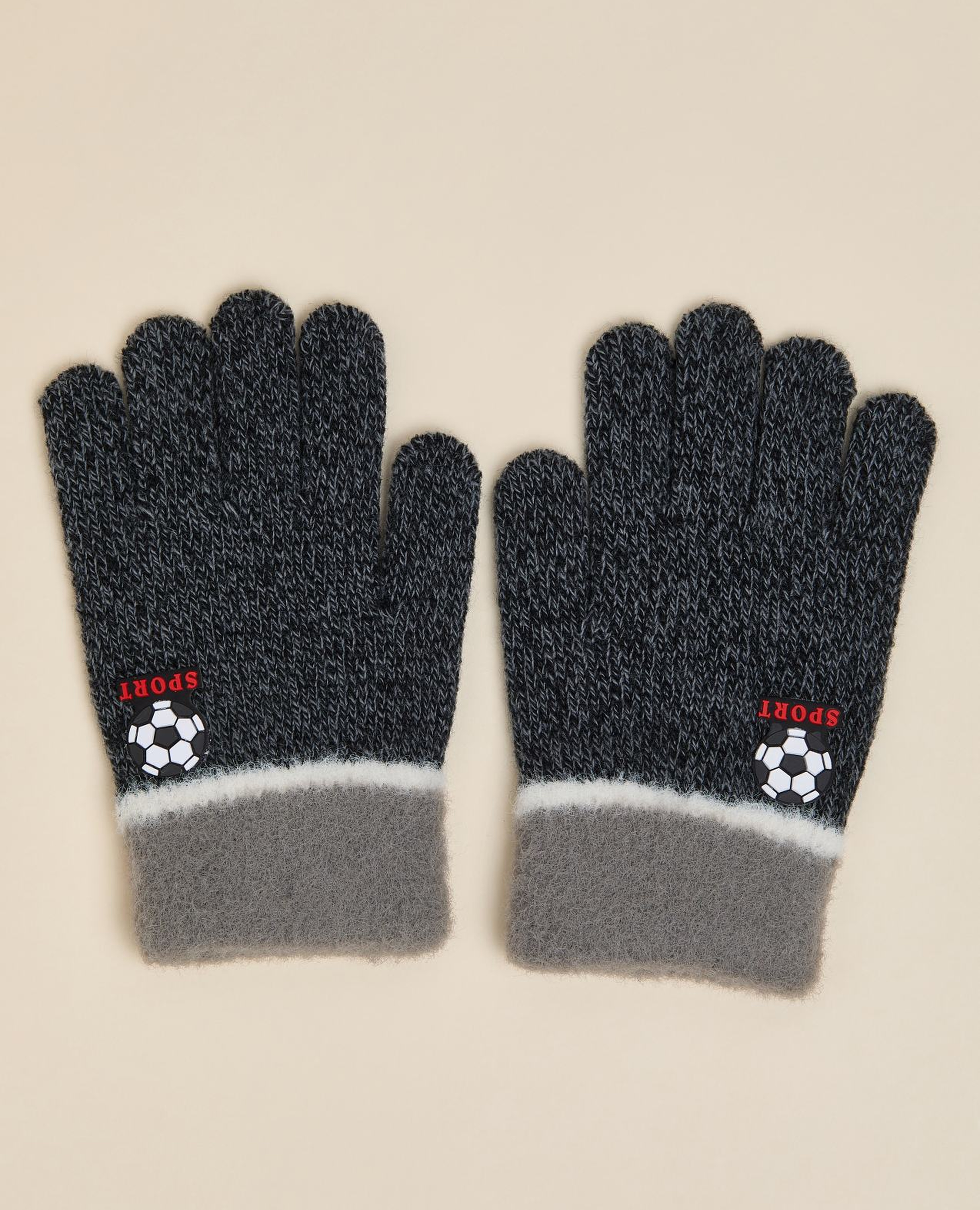 Patterned Knitted Gloves