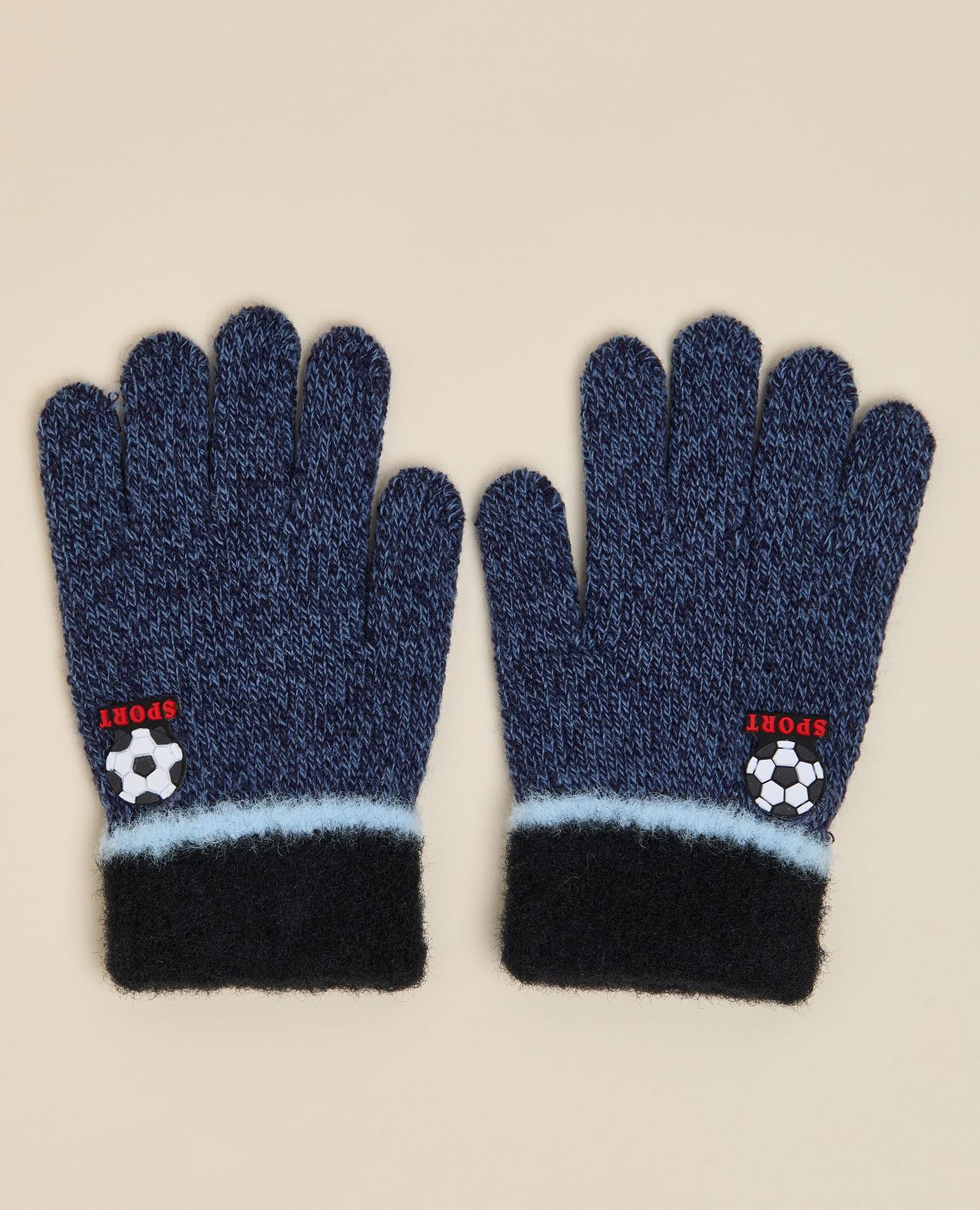 Patterned Knitted Gloves