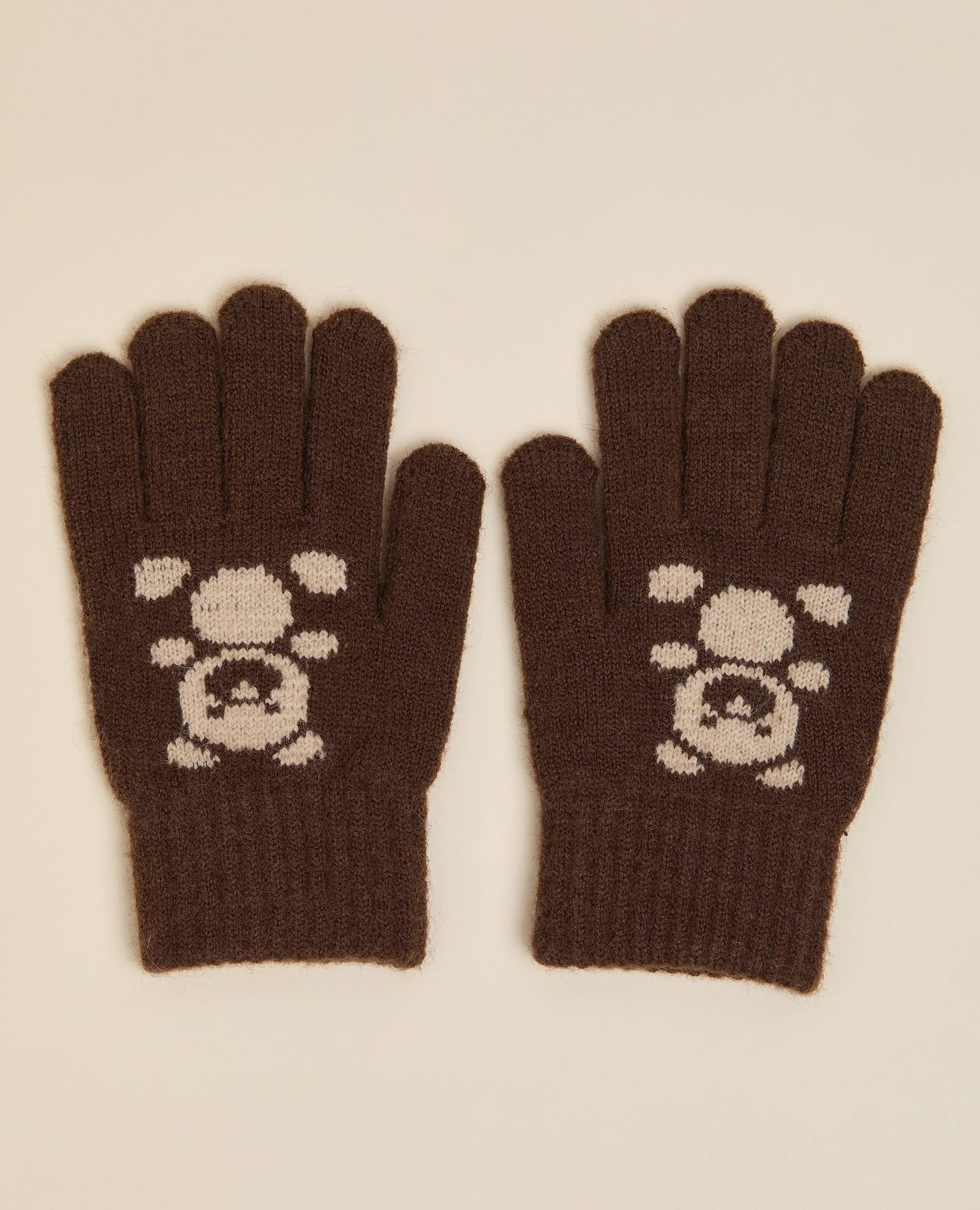 Patterned Knitted Gloves
