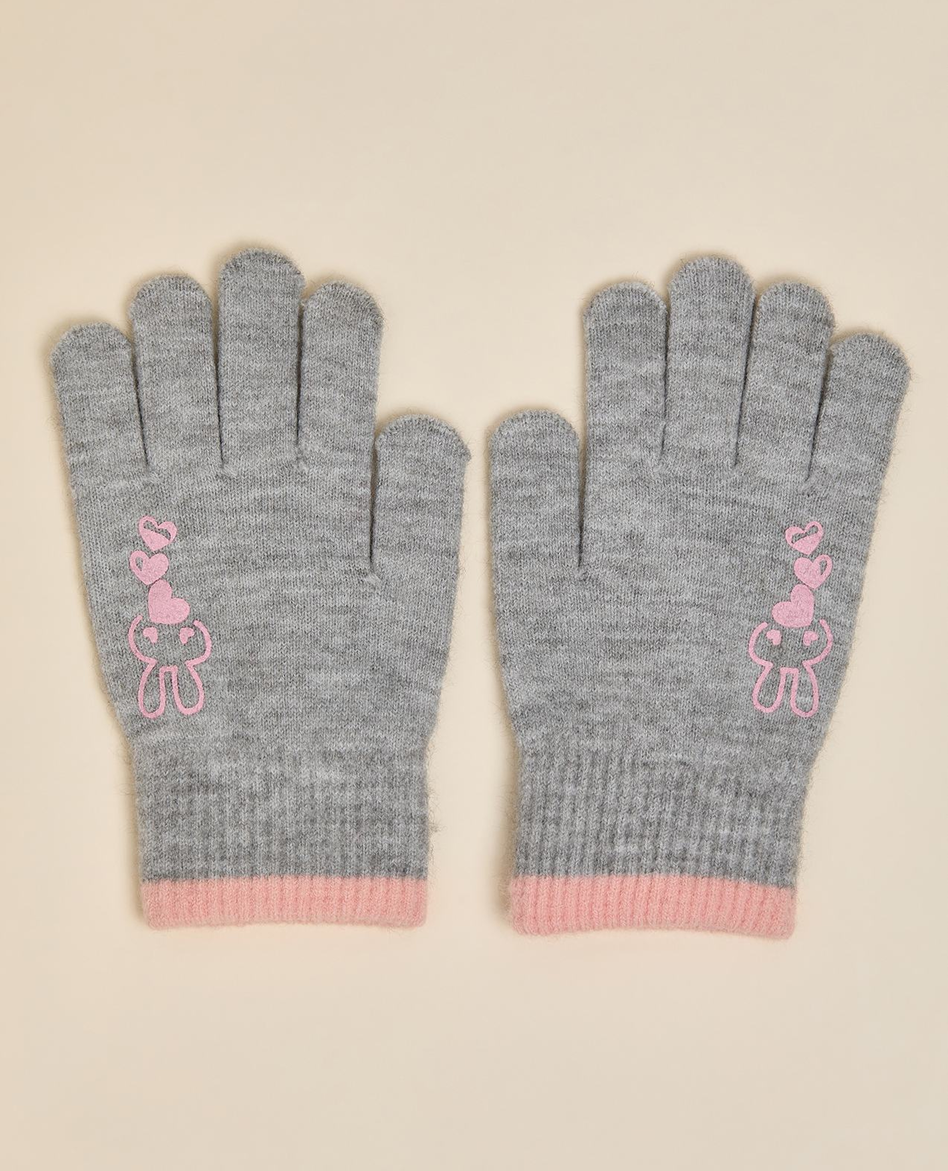 Printed Knitted Gloves