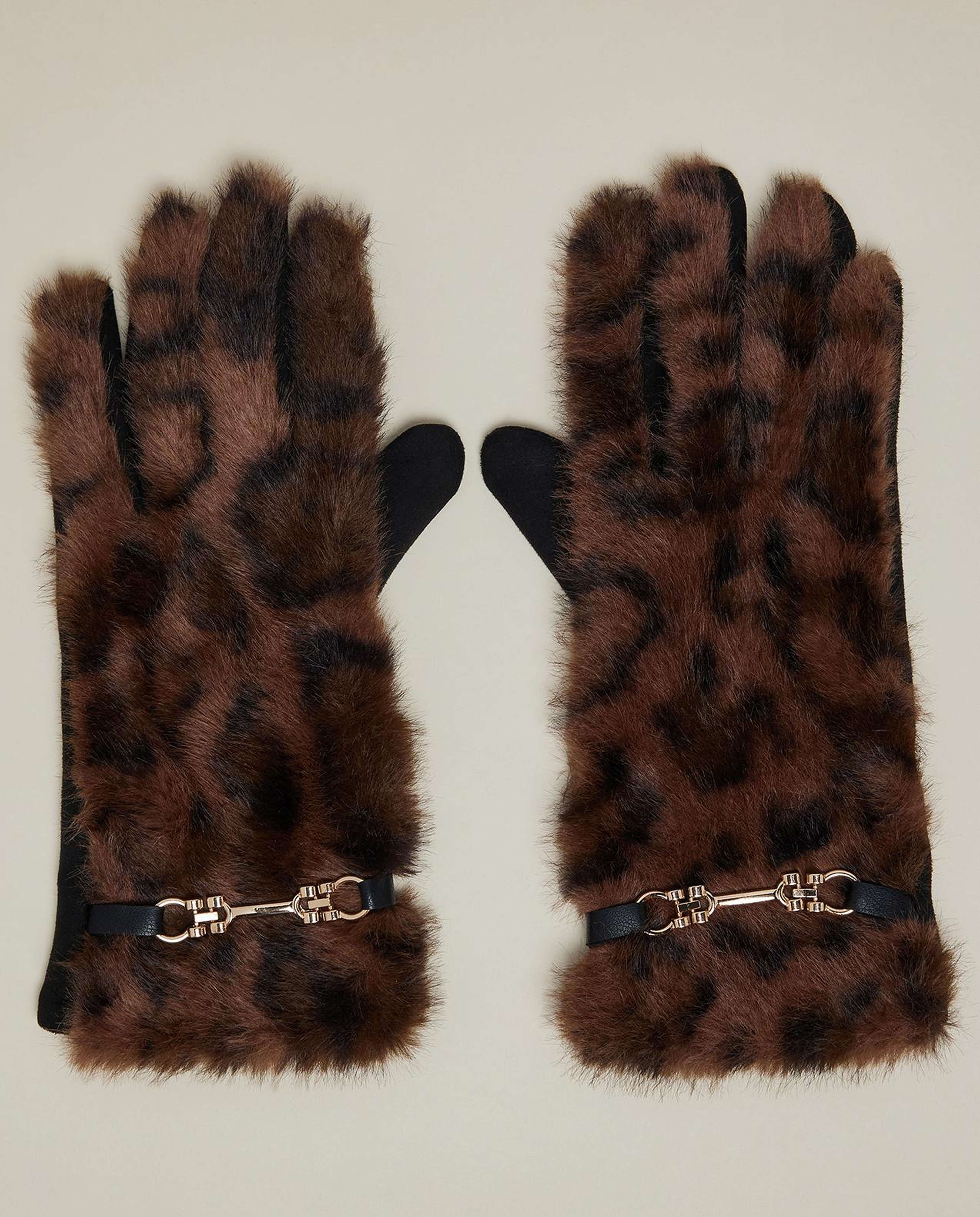 Animal Patterned Winter Gloves
