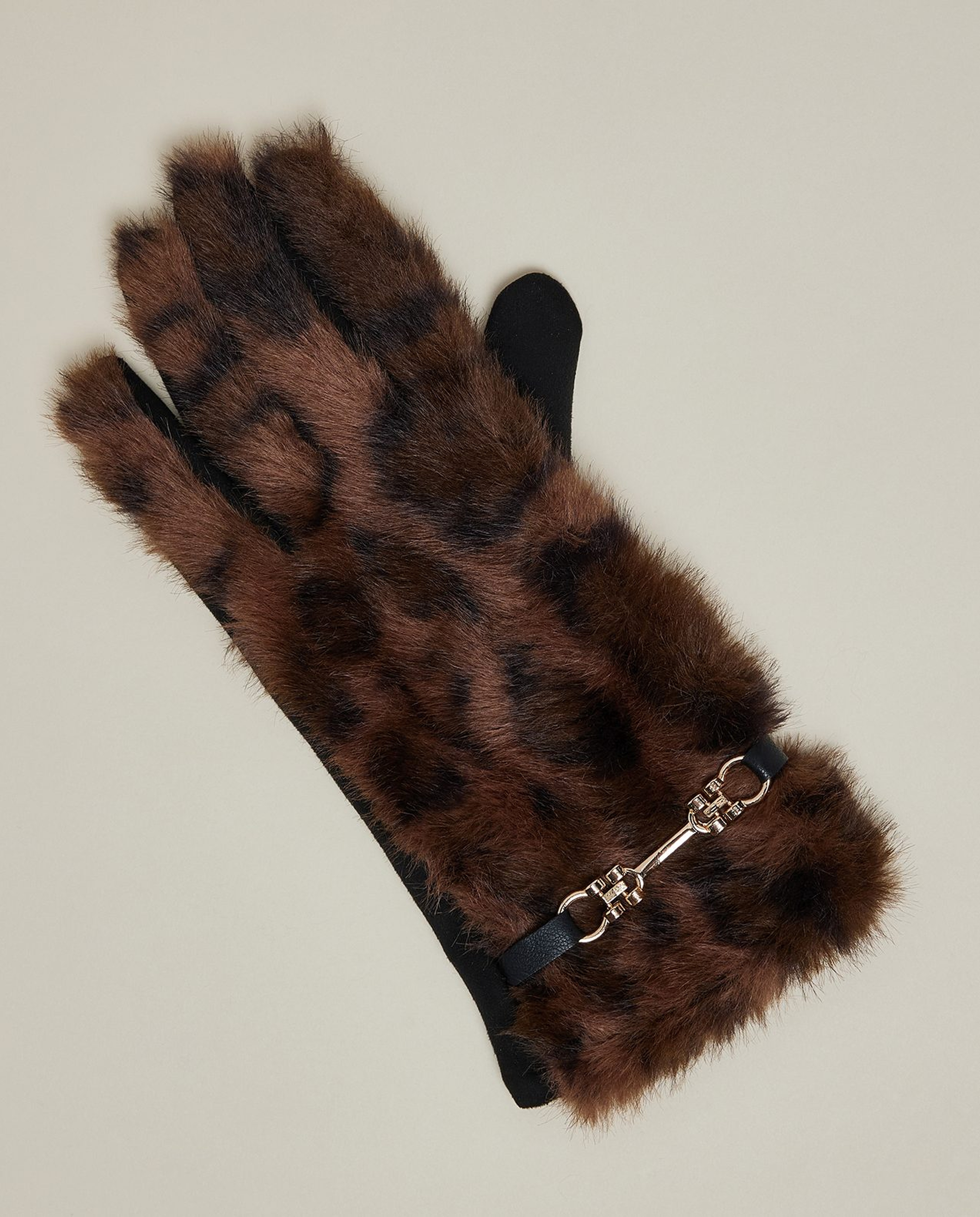 Animal Patterned Winter Gloves