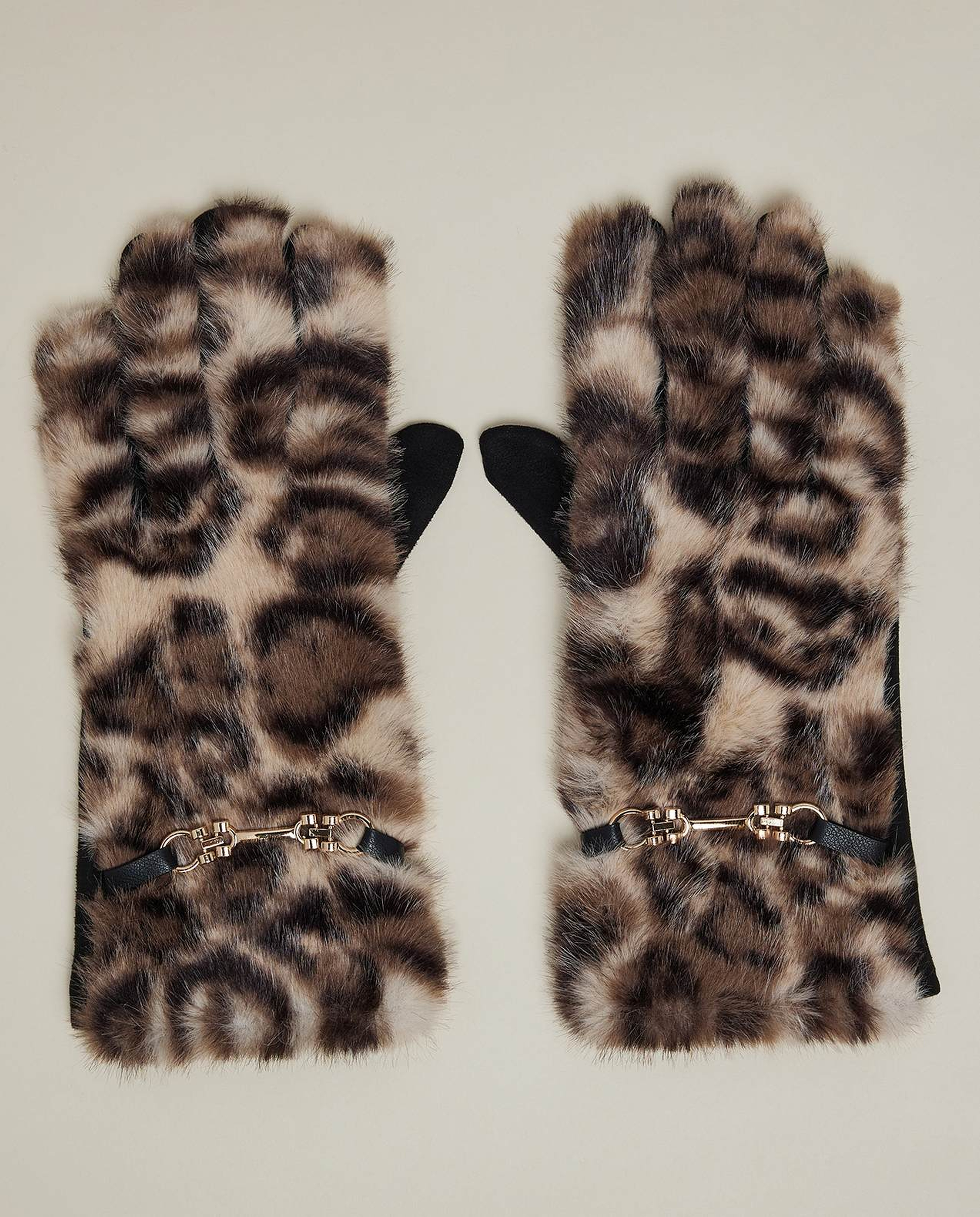 Animal Patterned Winter Gloves