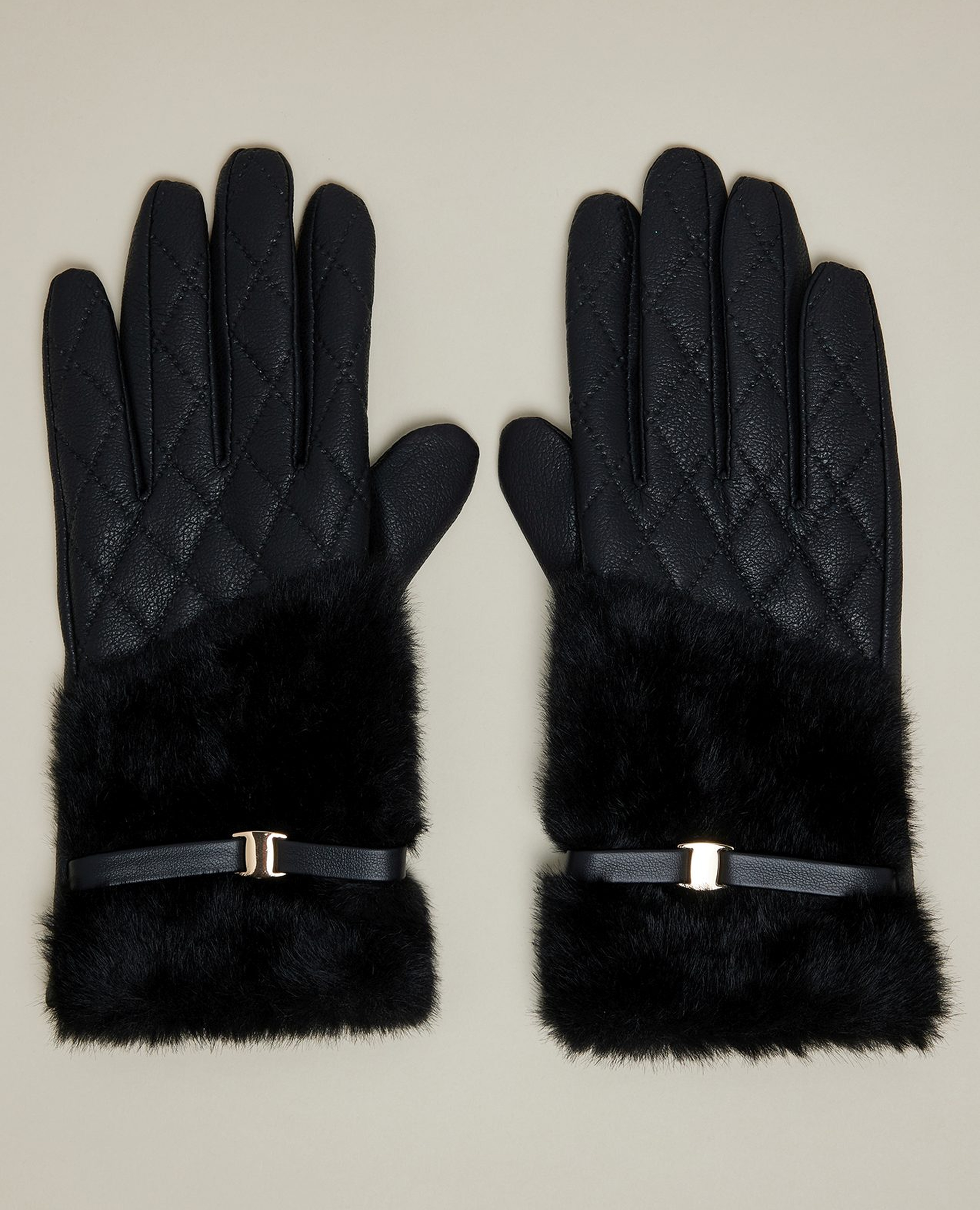 قفازات شتوية مبطنة