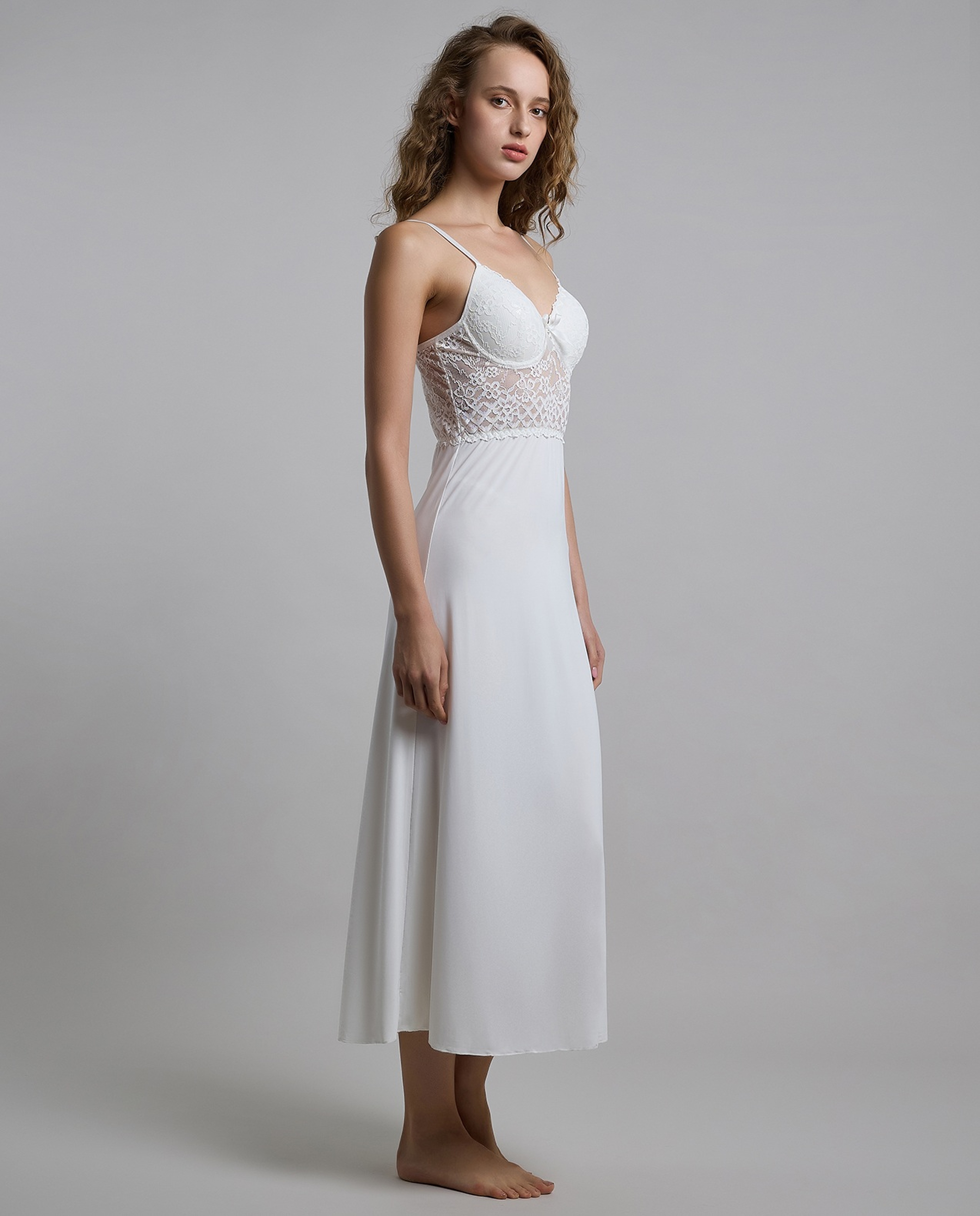 Solid Underwire Babydoll