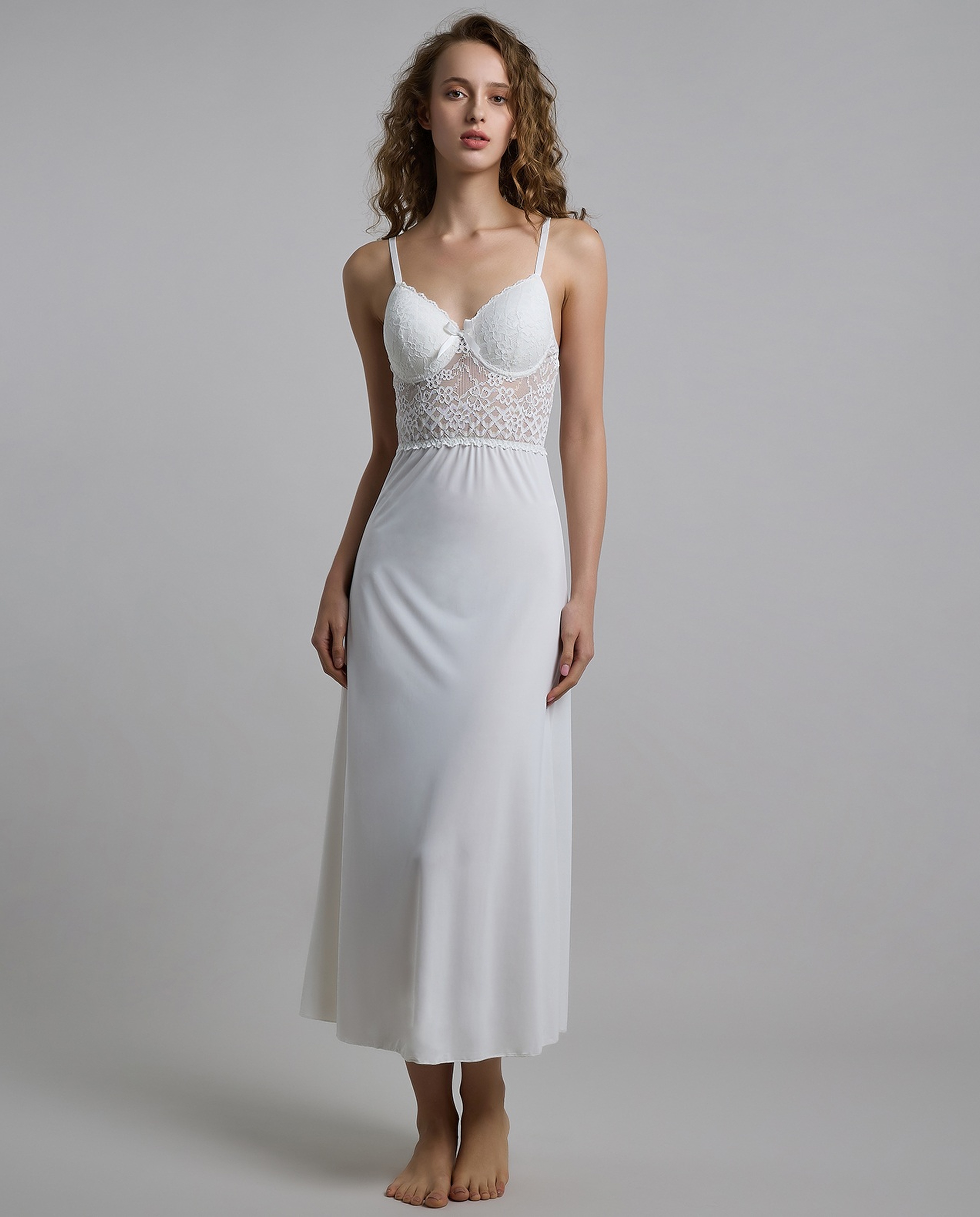 Solid Underwire Babydoll