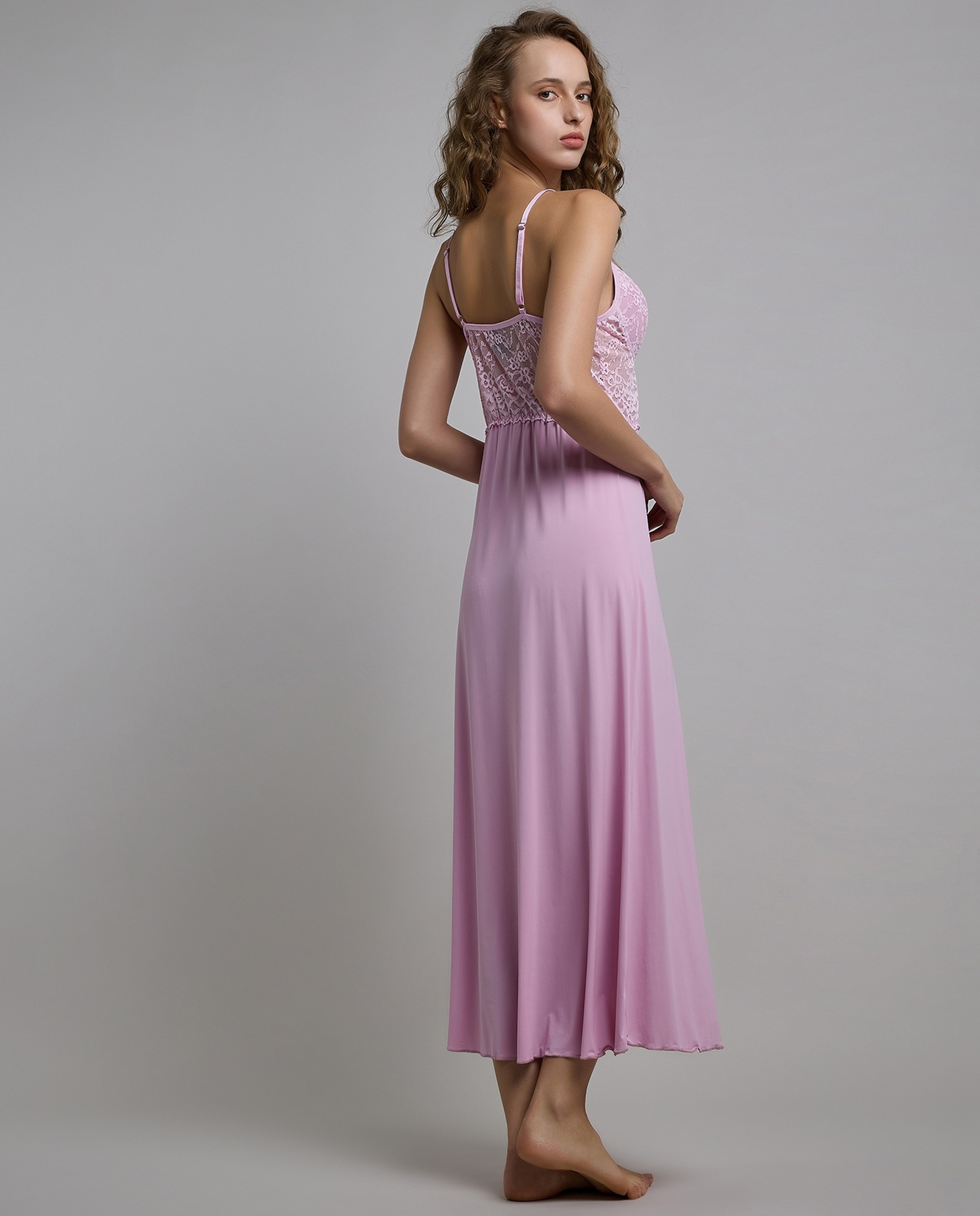 Solid Underwire Babydoll