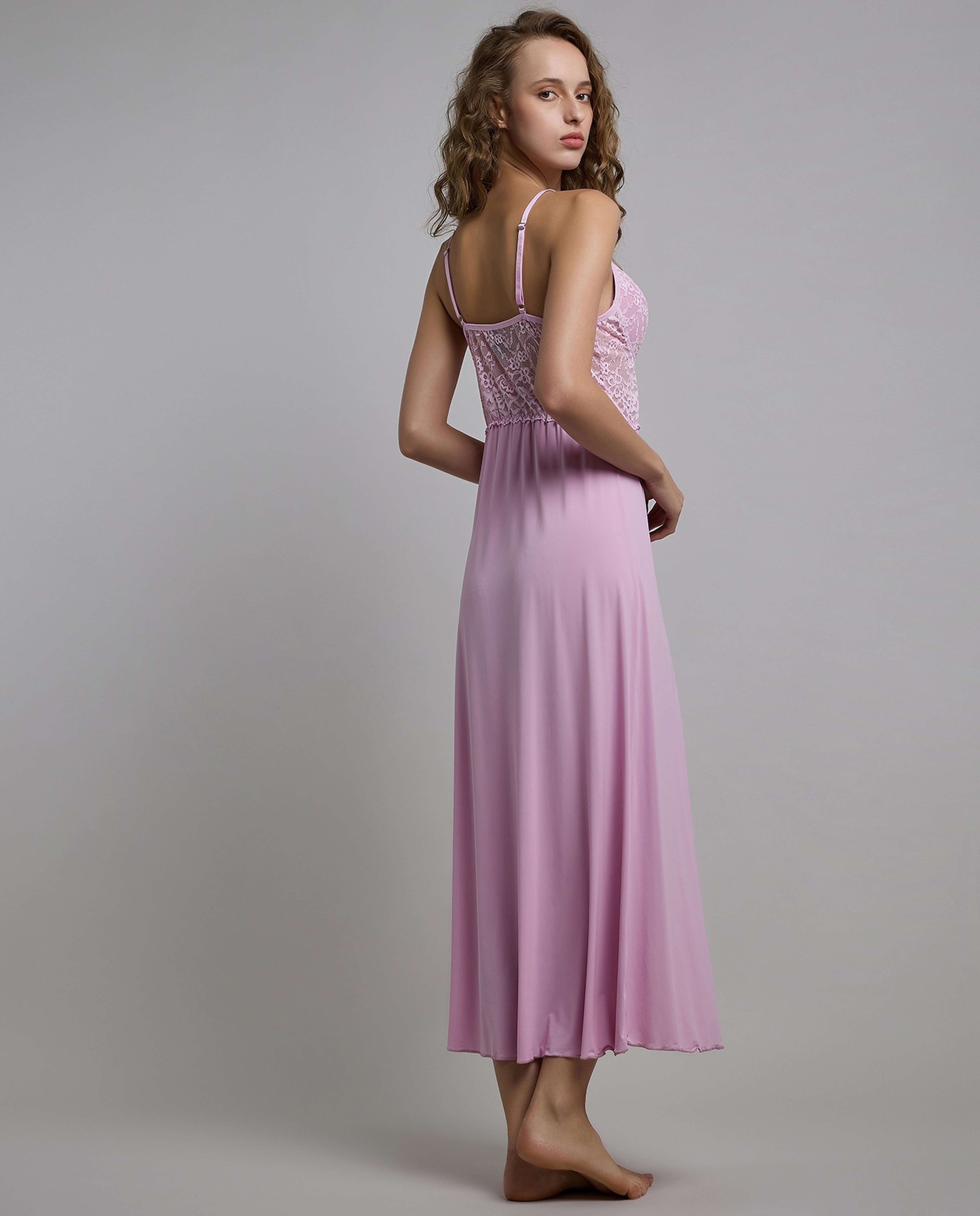 Solid Underwire Babydoll