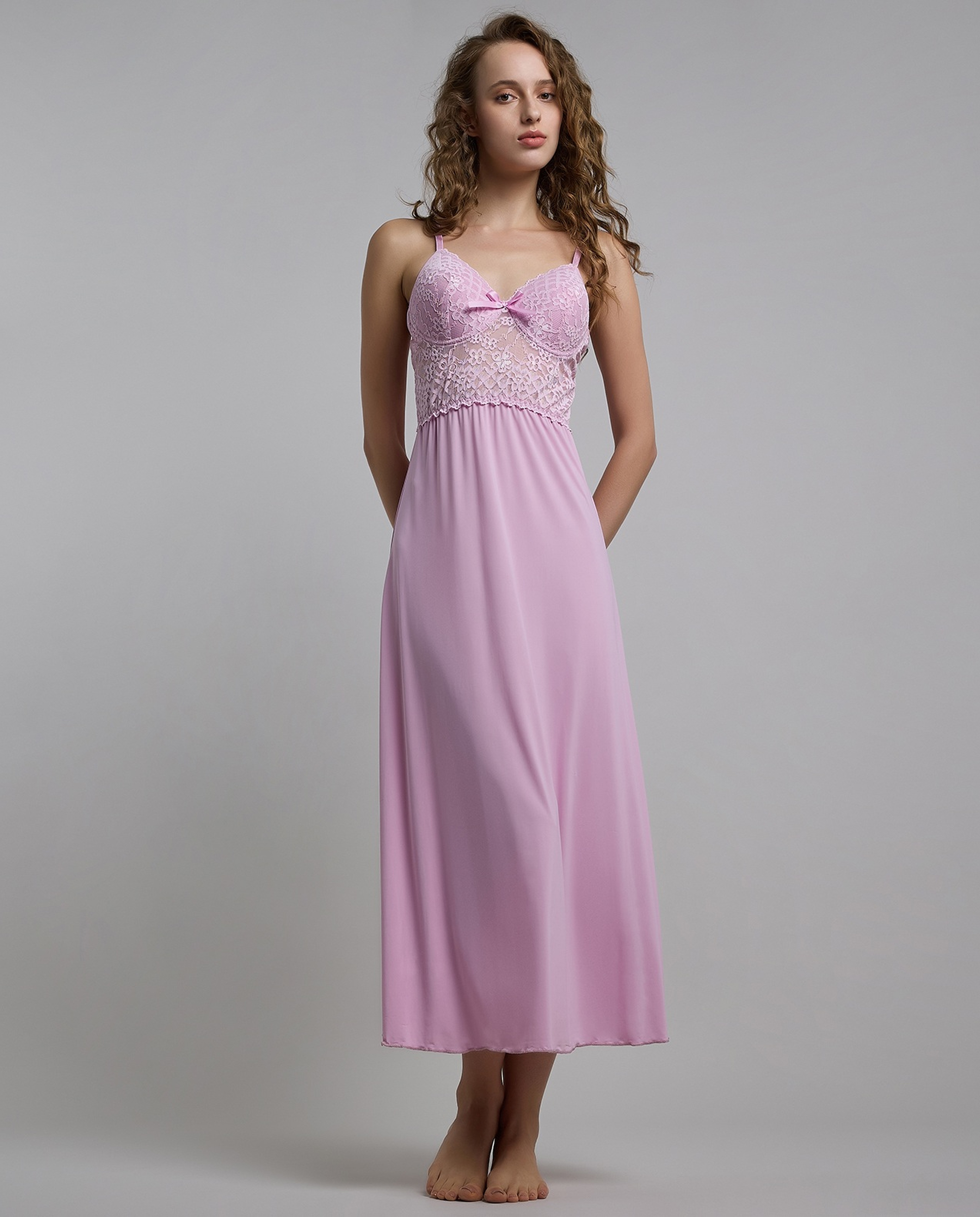 Solid Underwire Babydoll