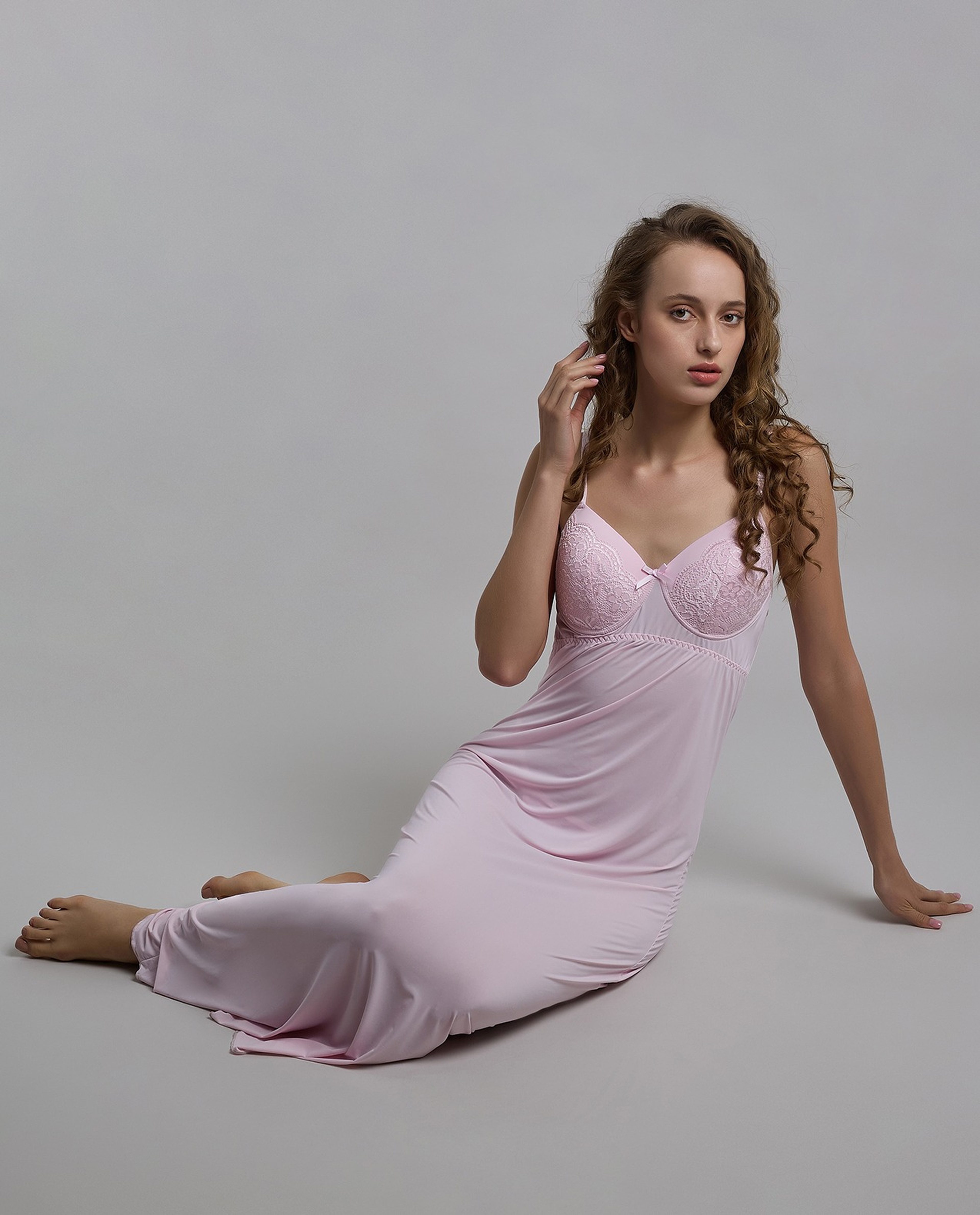 Solid Underwire Babydoll