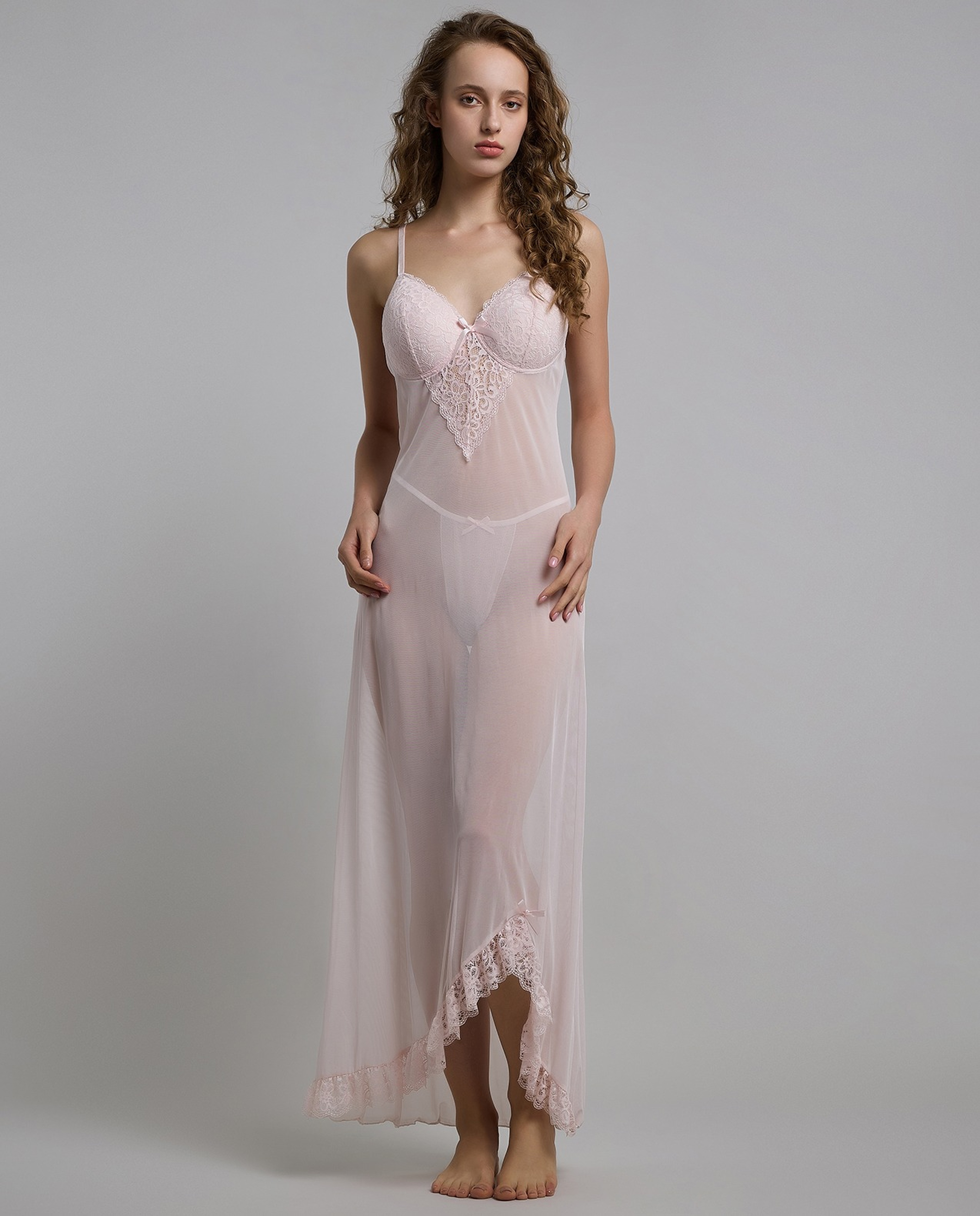 Mesh Underwire Babydoll