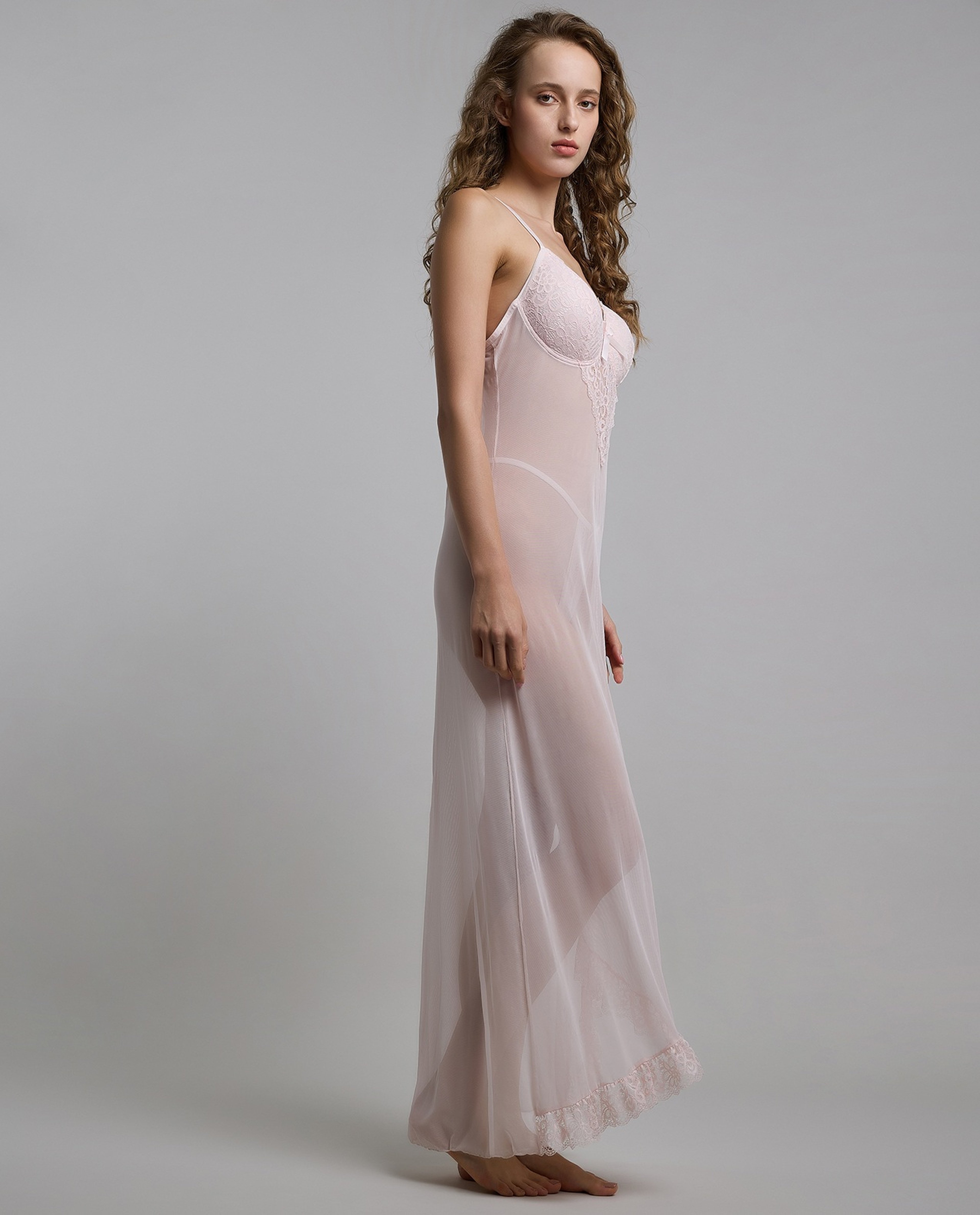 Mesh Underwire Babydoll