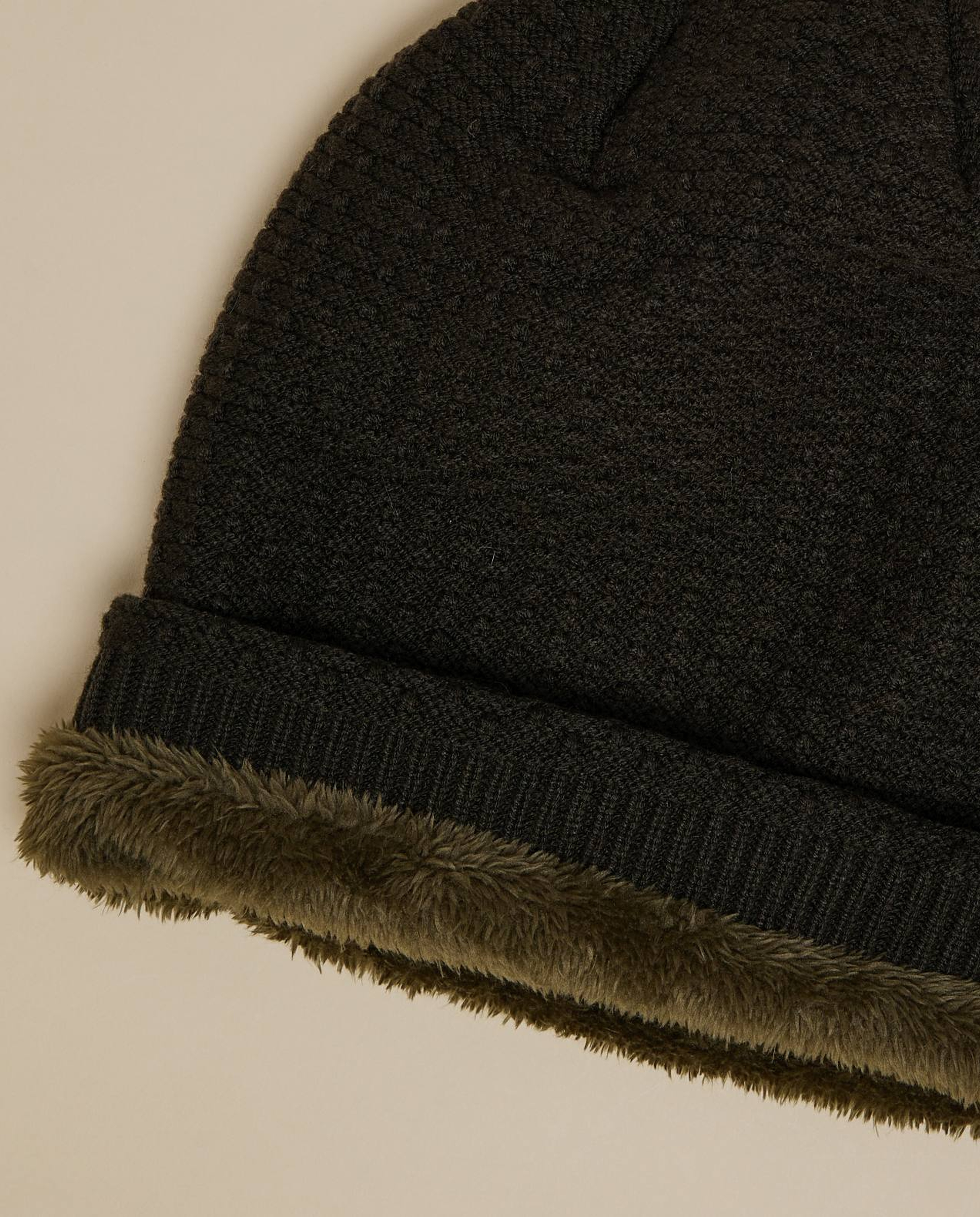 Textured Foldover Beanie