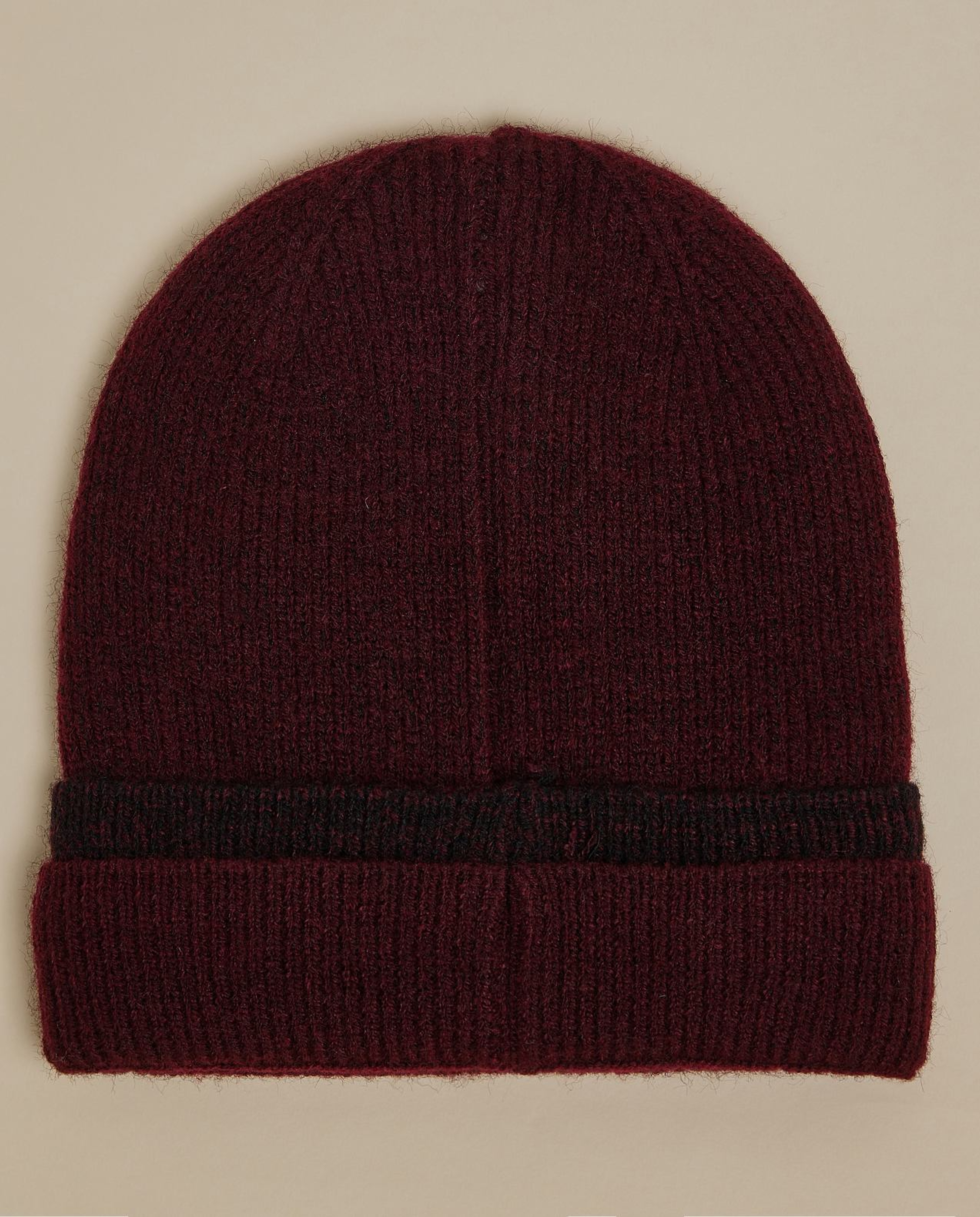 Textured Foldover Beanie