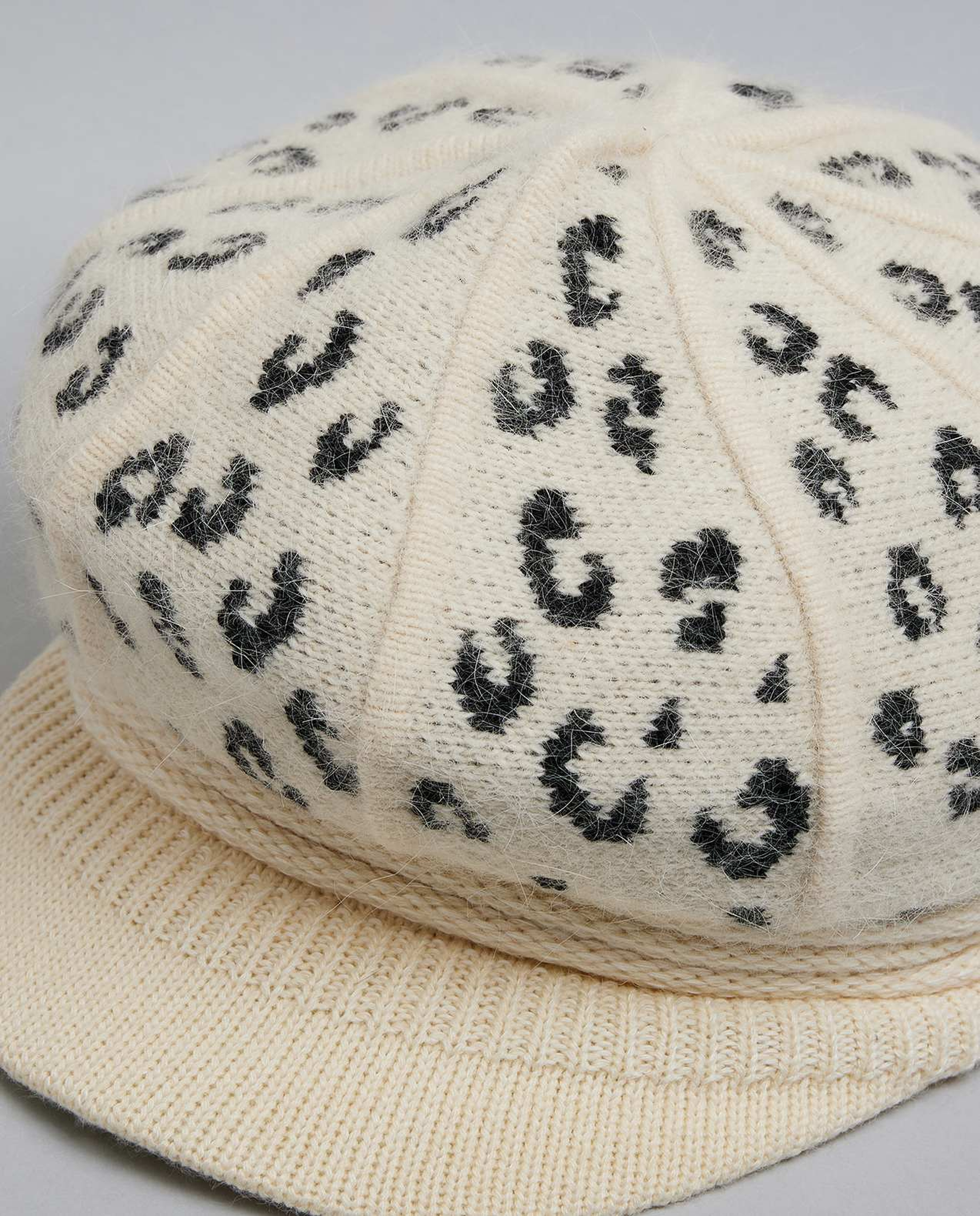 Animal Patterned Newsboy Cap