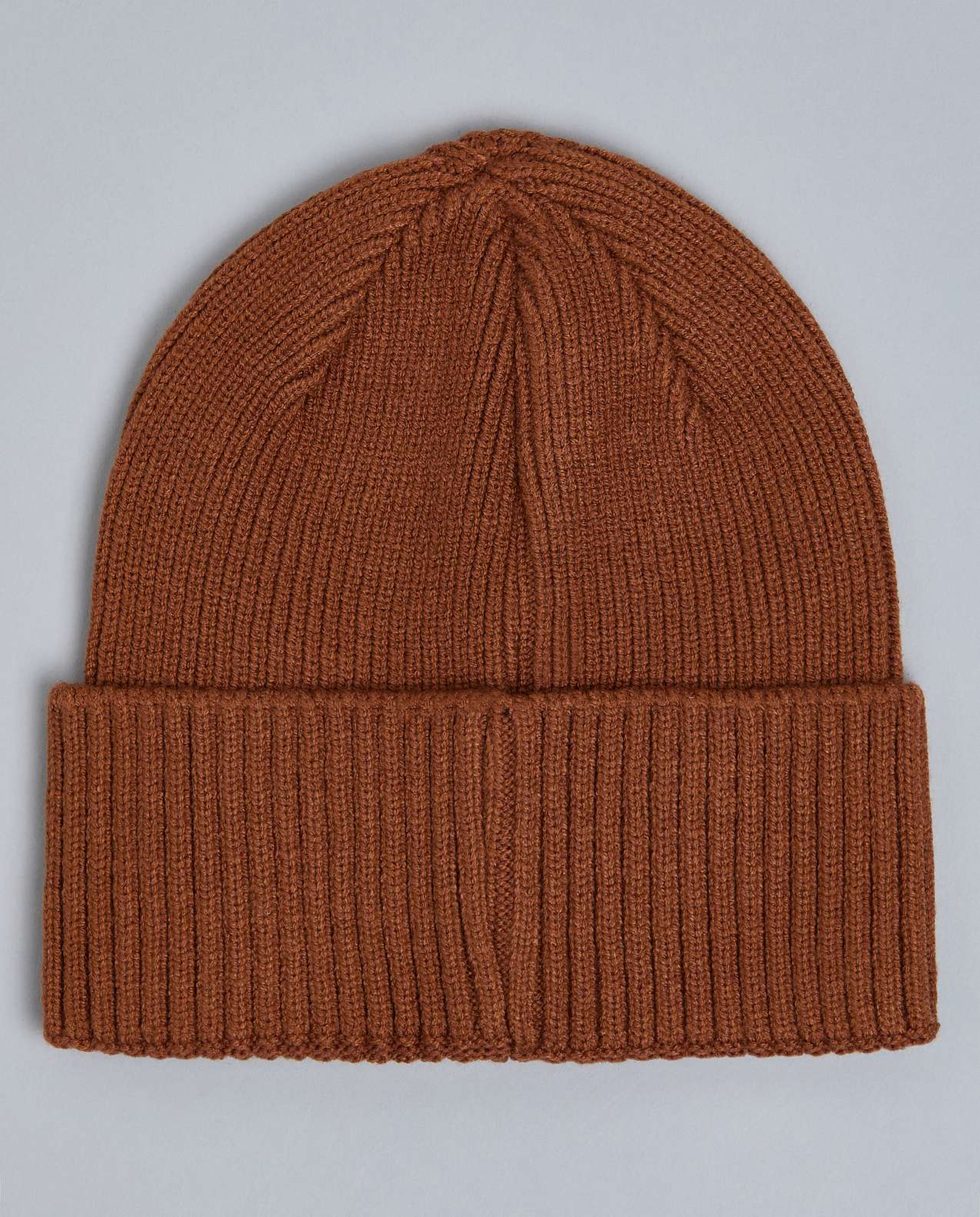 Ribbed Foldover Beanie