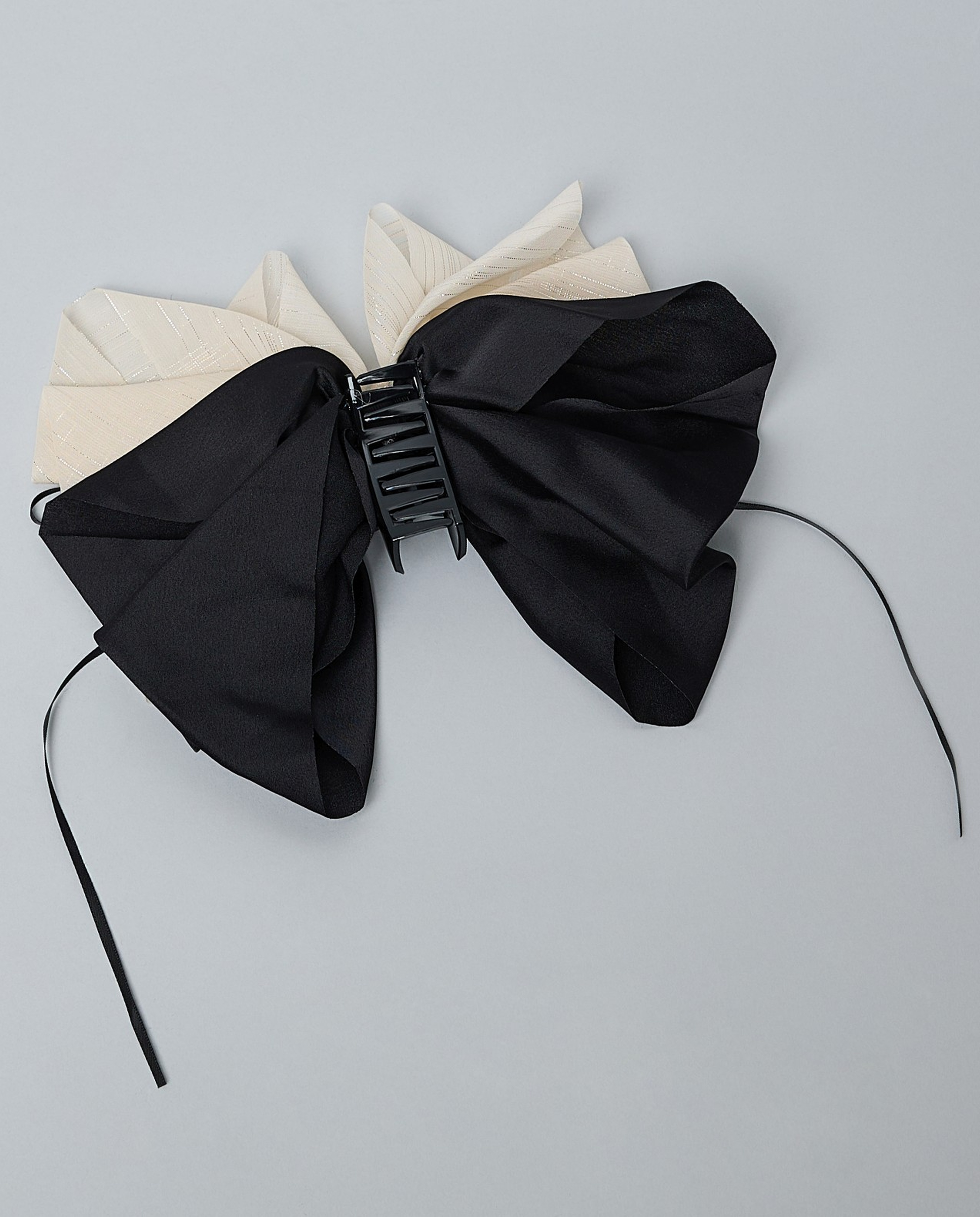 2 Tone Bow Hair Clip