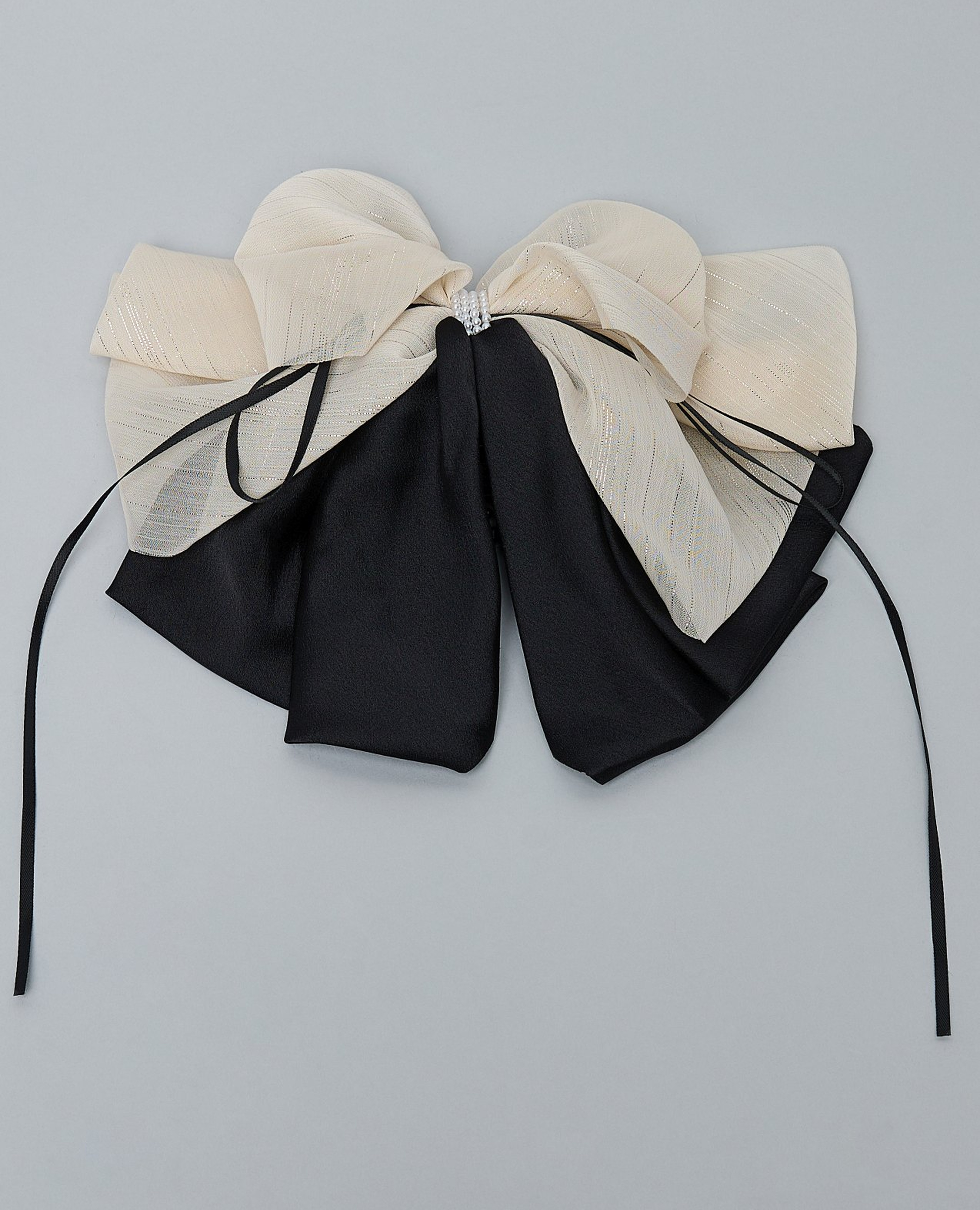 2 Tone Bow Hair Clip