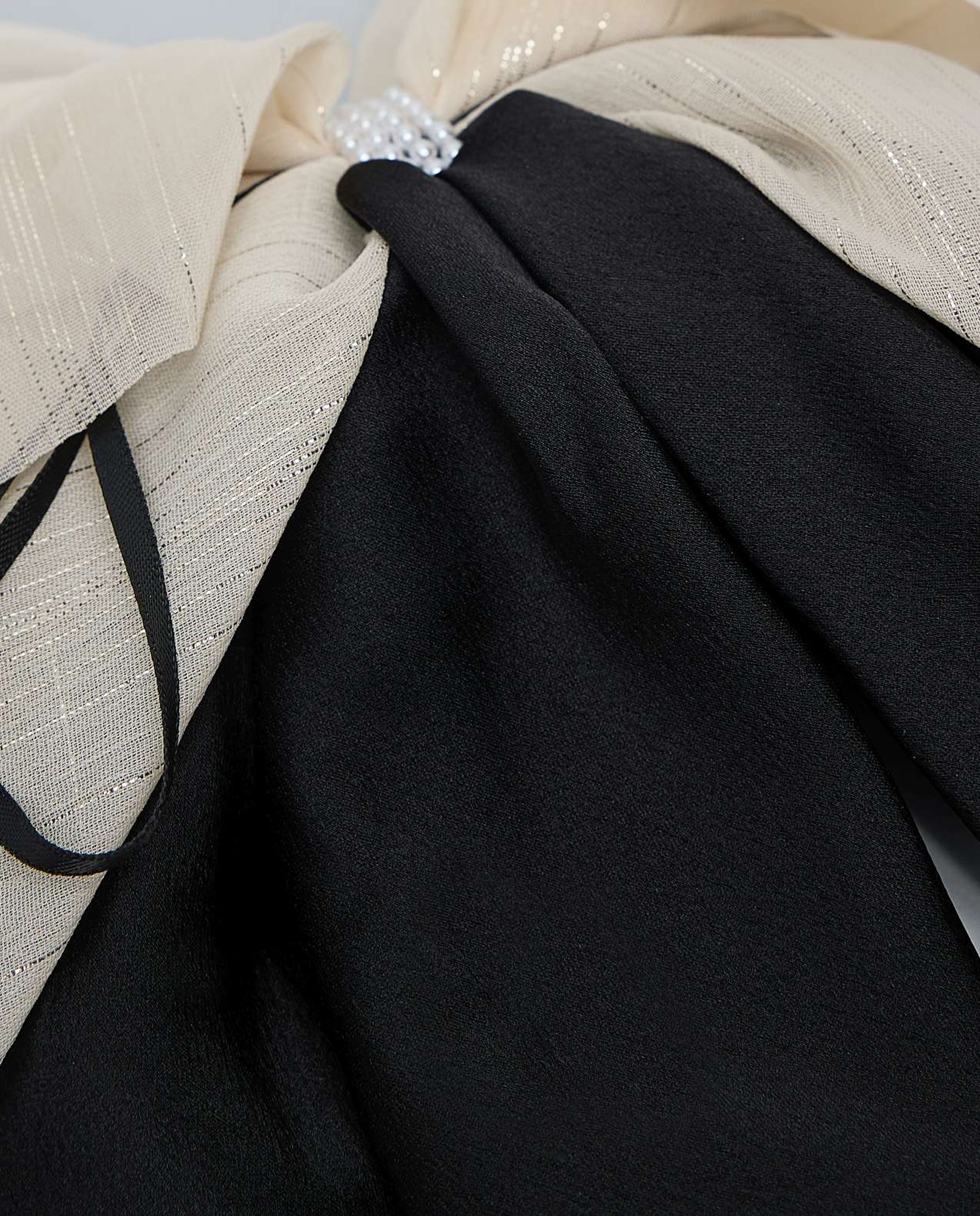 2 Tone Bow Hair Clip