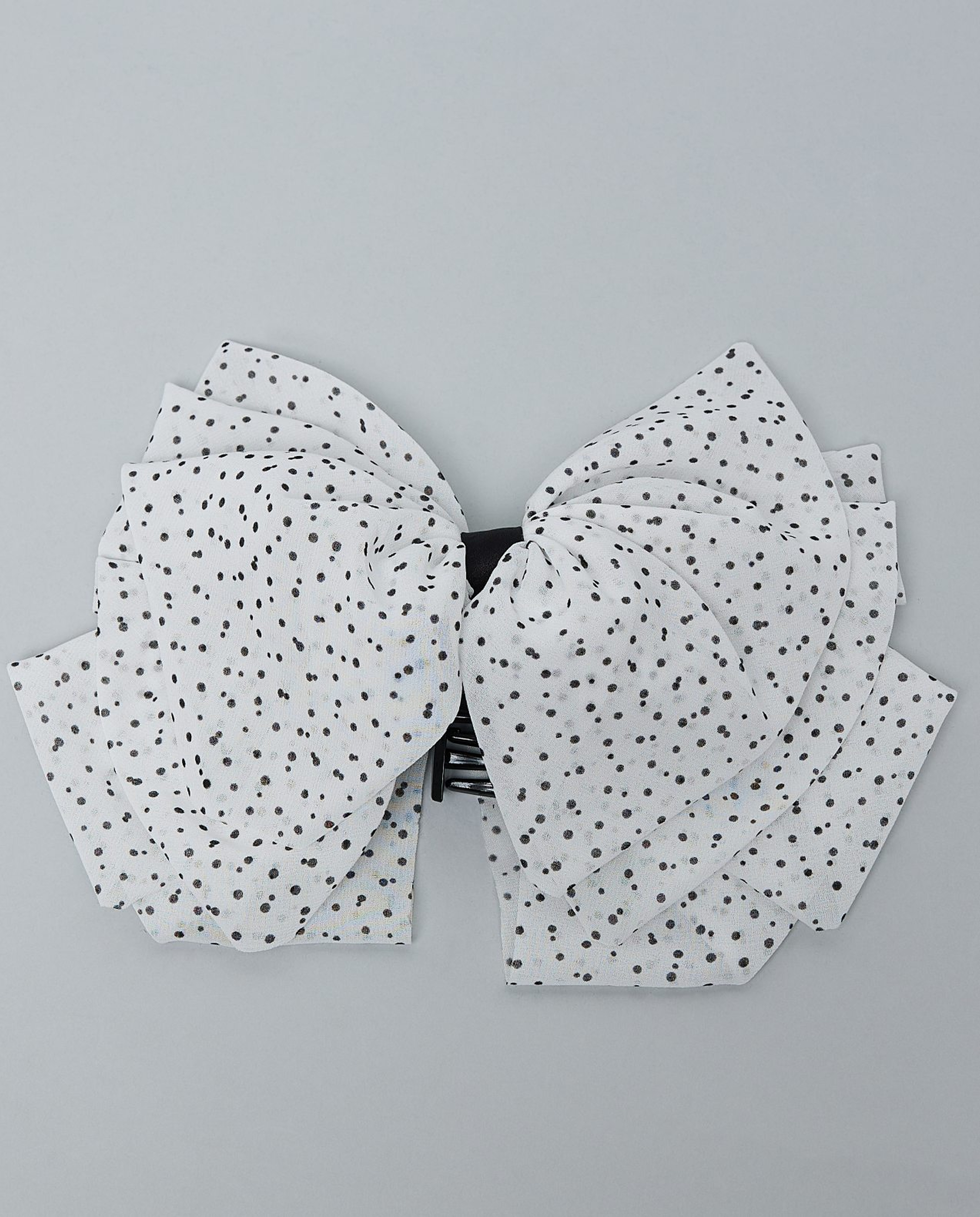 Printed Bow Hair Clip