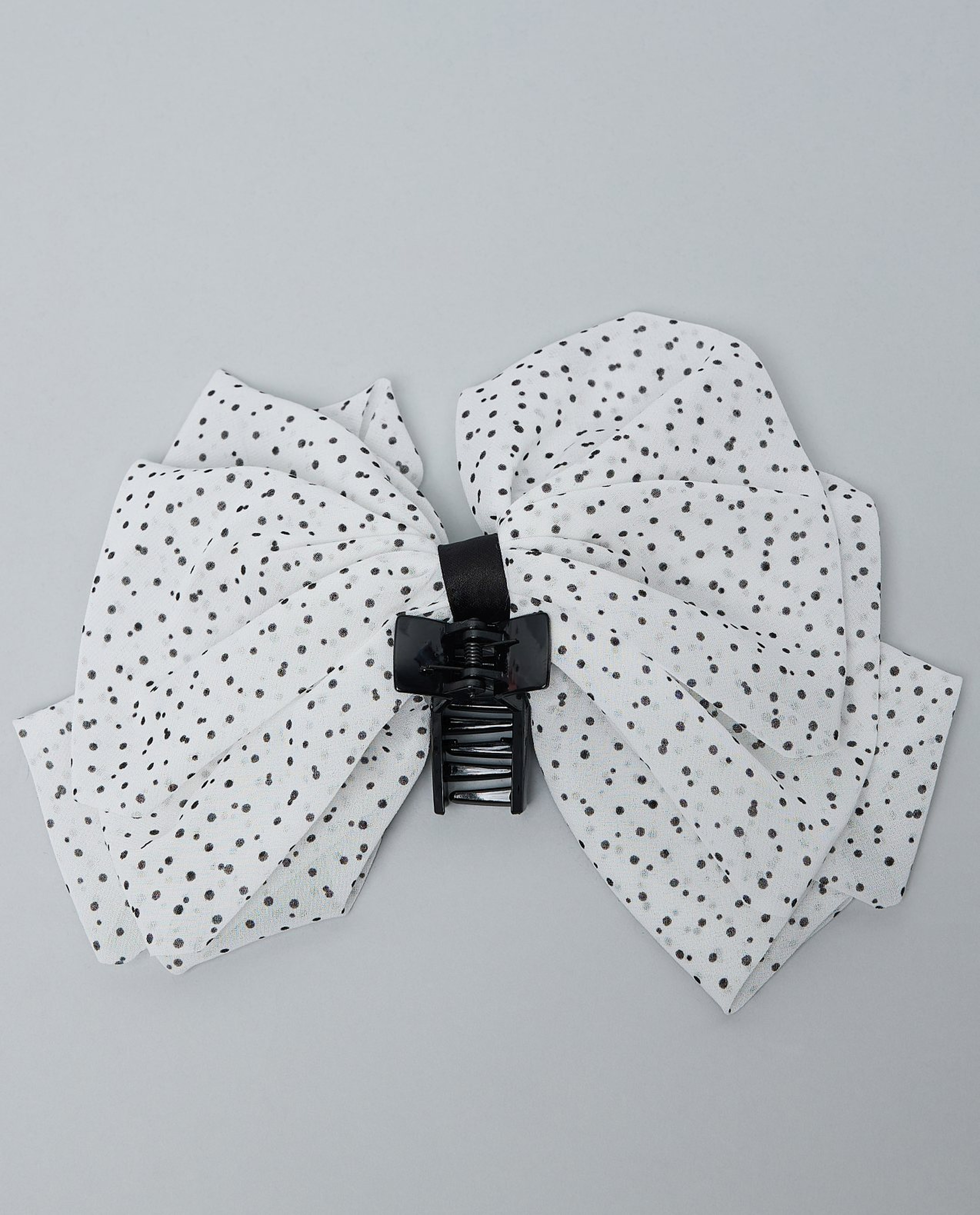 Printed Bow Hair Clip