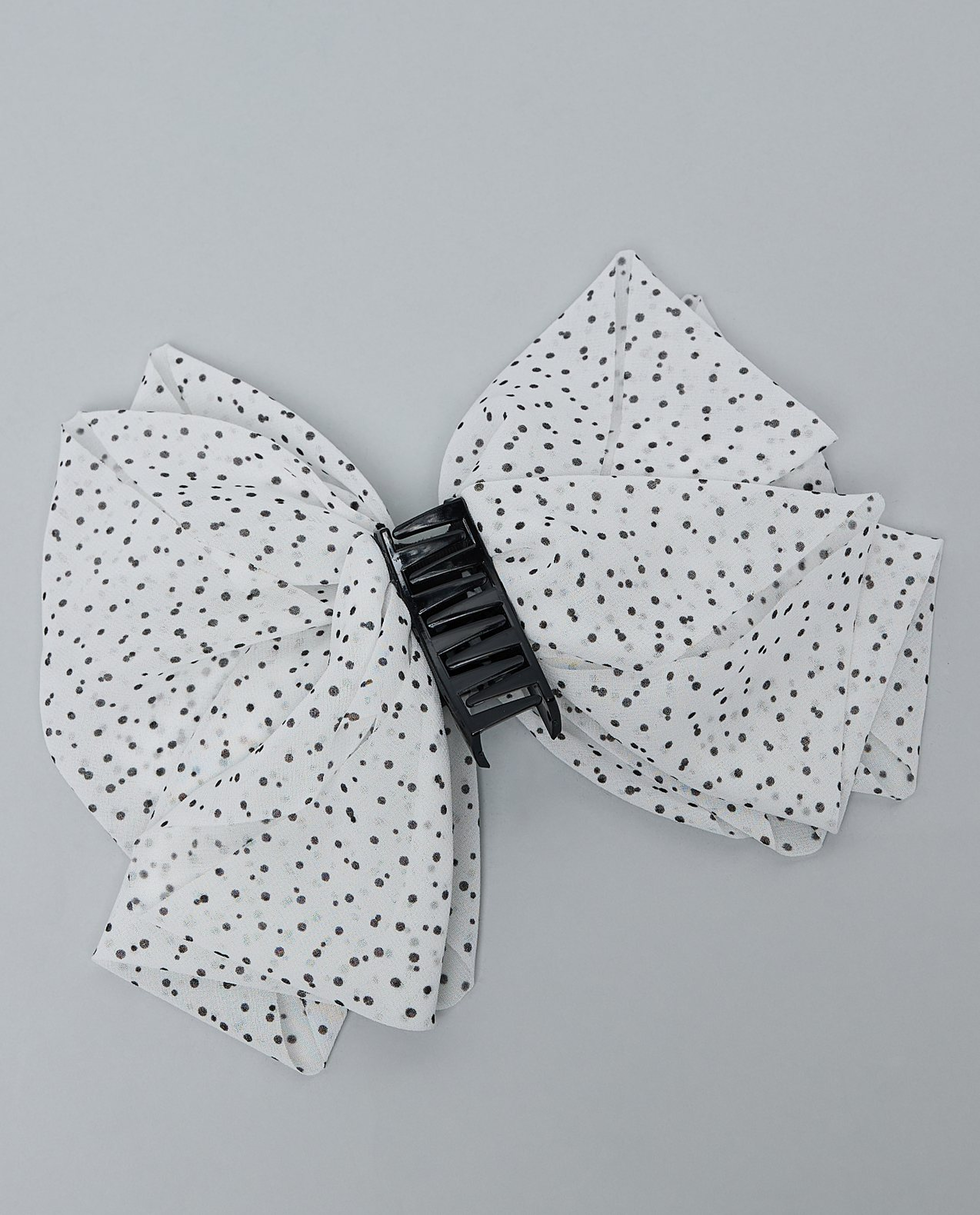 Printed Bow Hair Clip