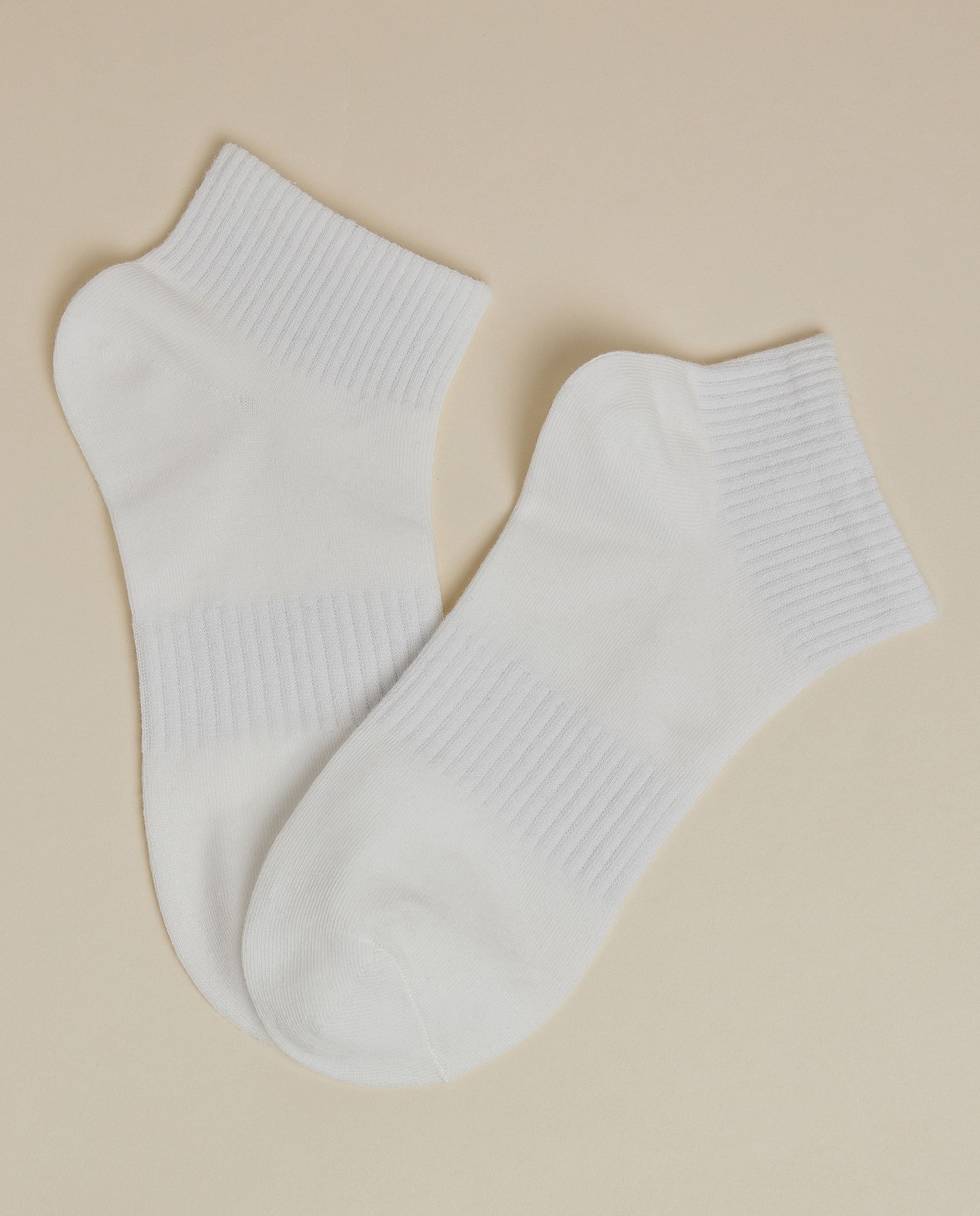 3 Pack Solid Ankle Socks