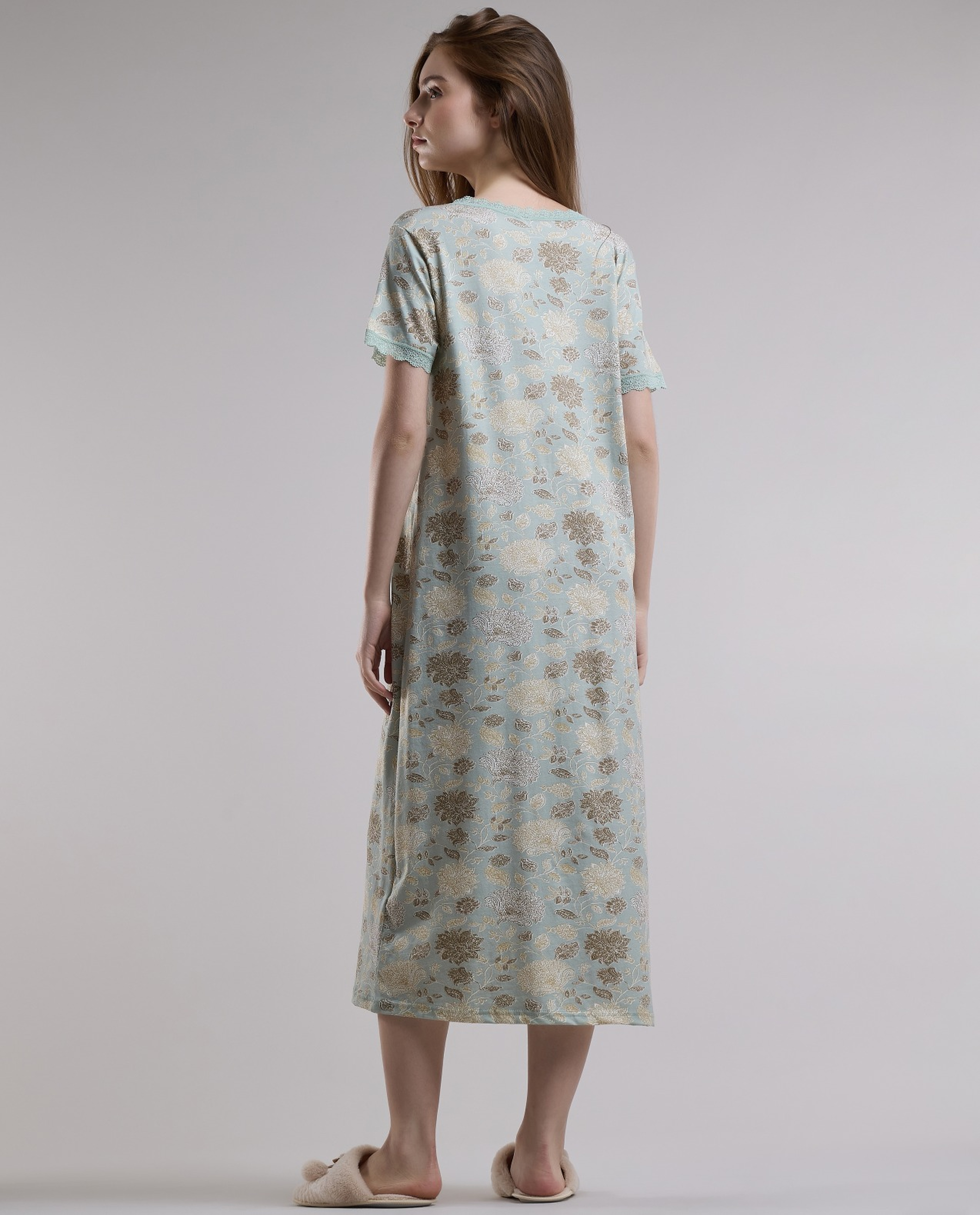 Floral Print Nightdress