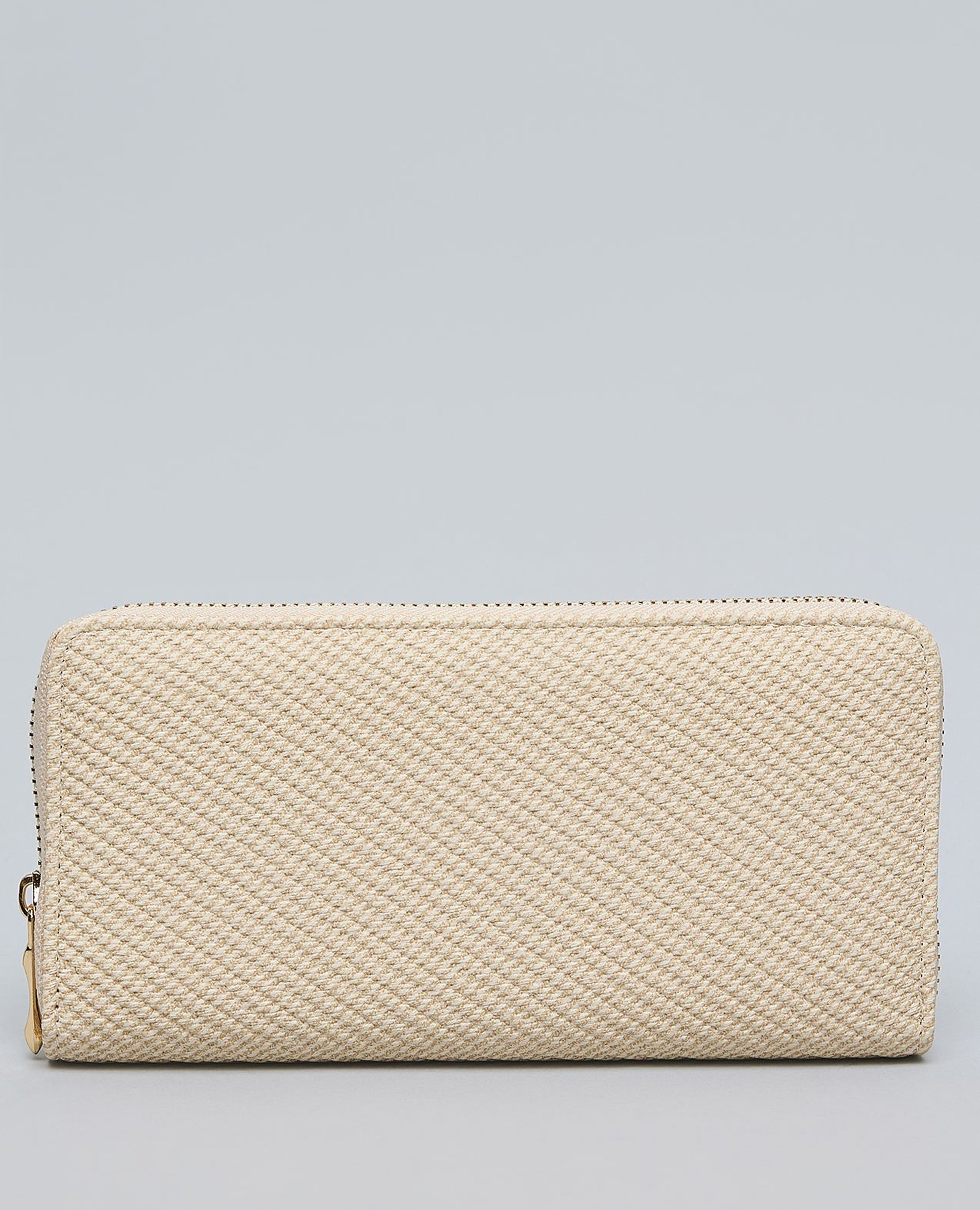 Textured Long Wallet