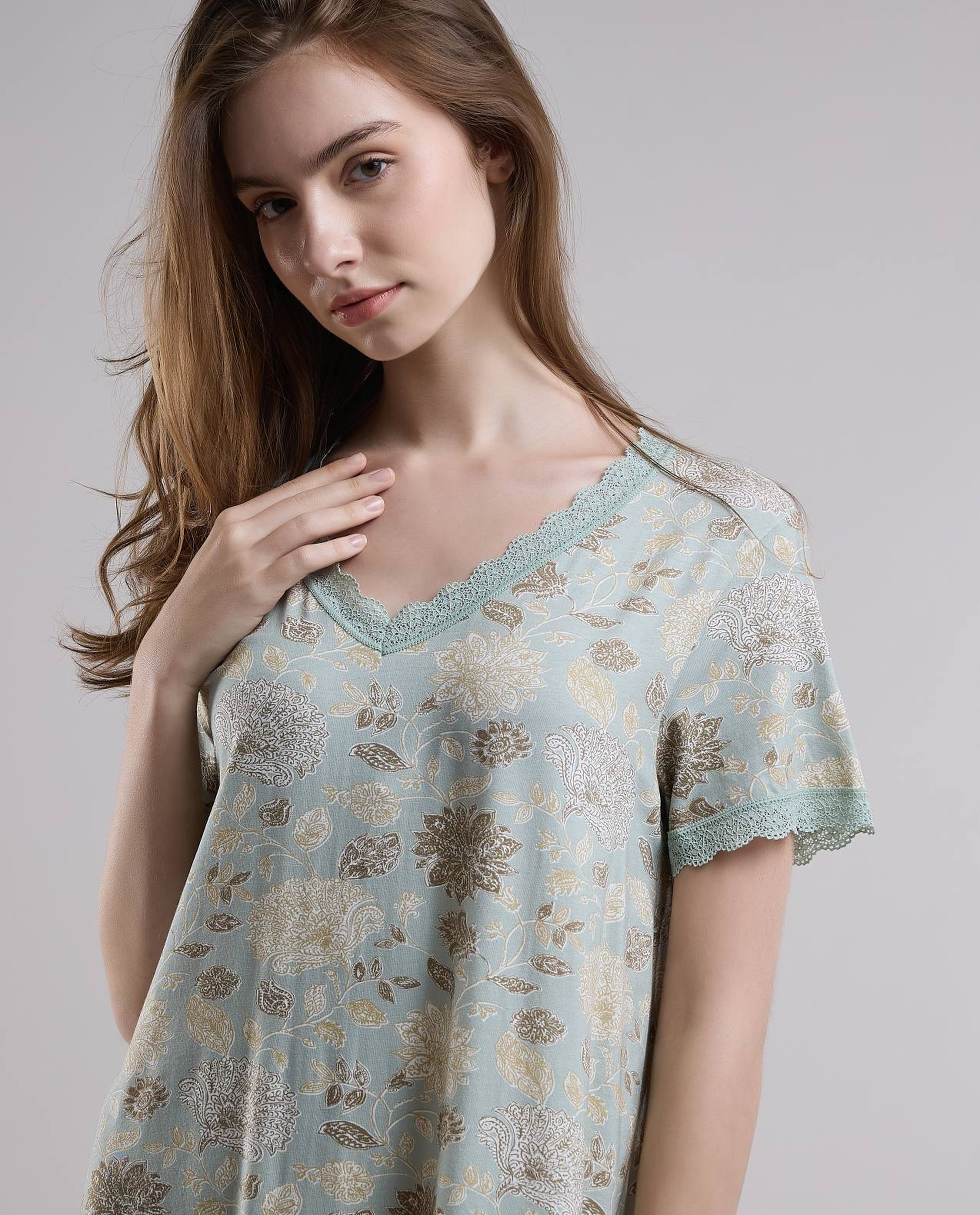 Floral Print Nightdress