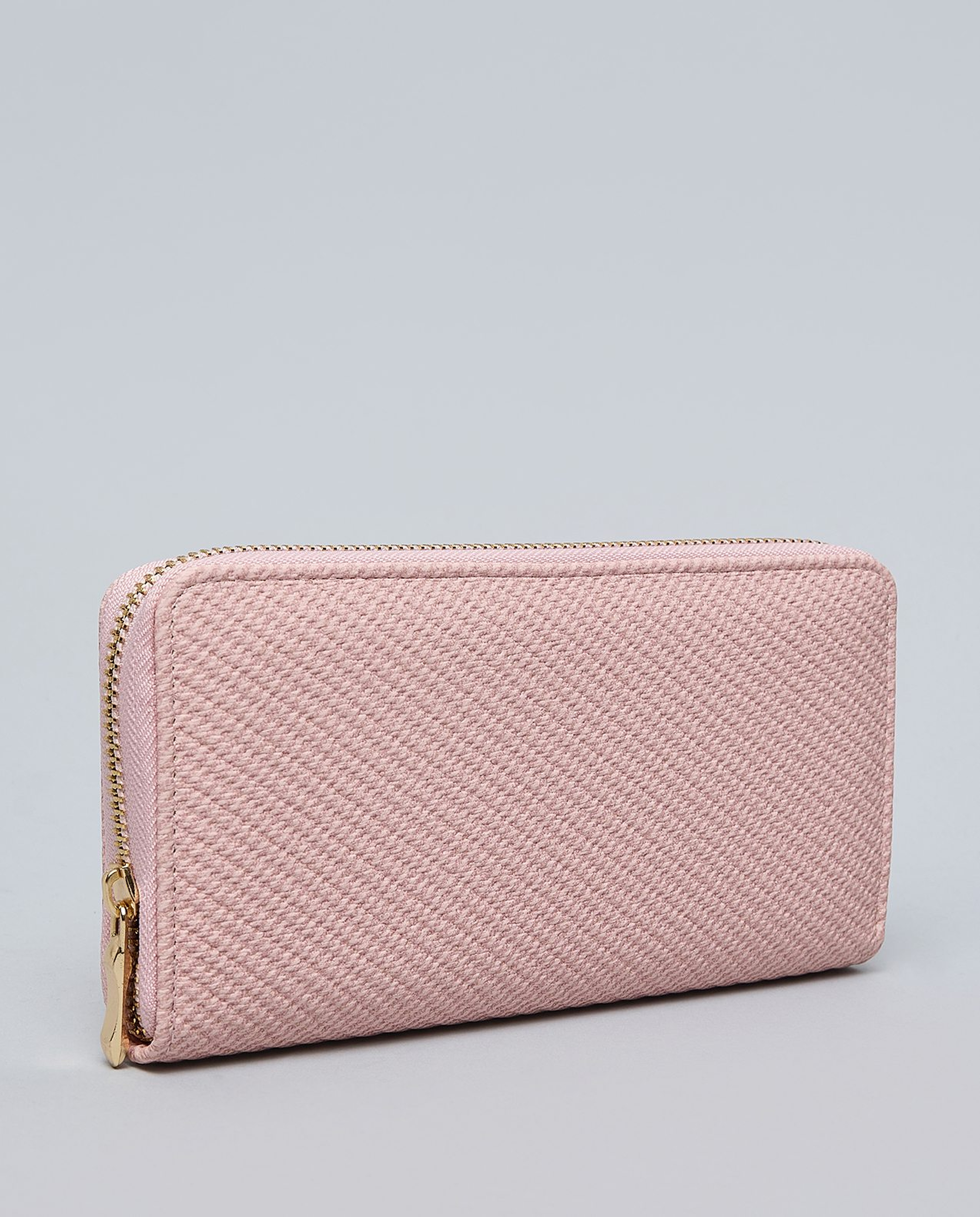 Textured Long Wallet